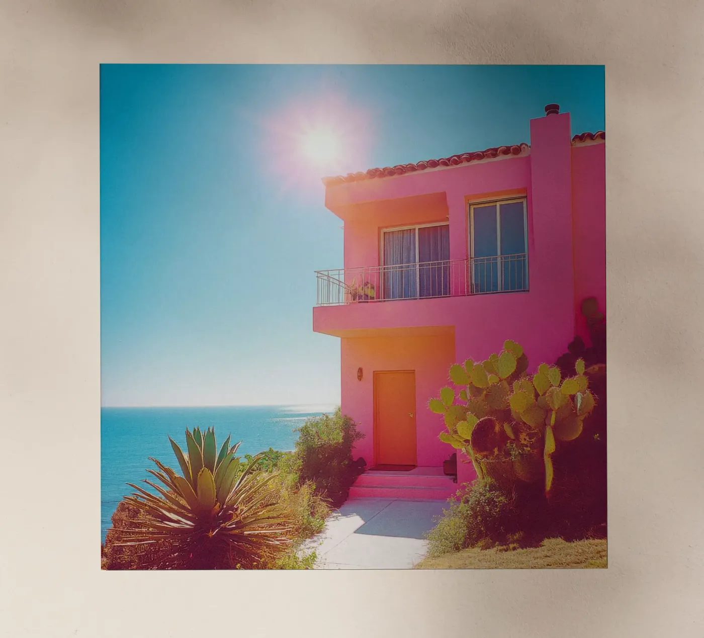 64 pellicola backlit da Pink California | Affiches & Posters