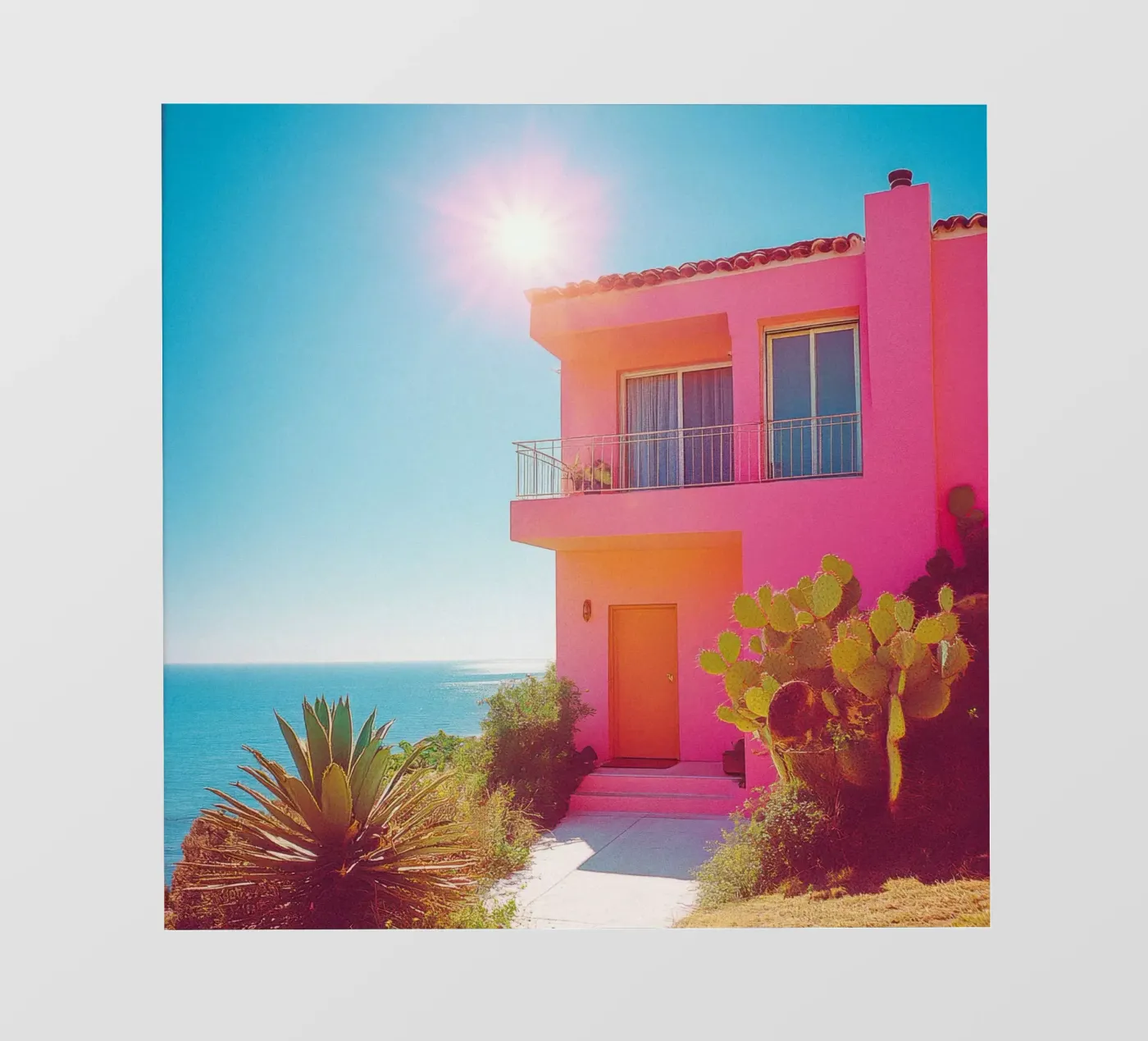 64 pellicola backlit da Pink California | Affiches & Posters