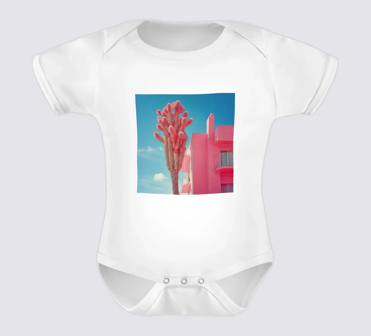 65 body neonato maniche corte da Pink California | Affiches & Posters