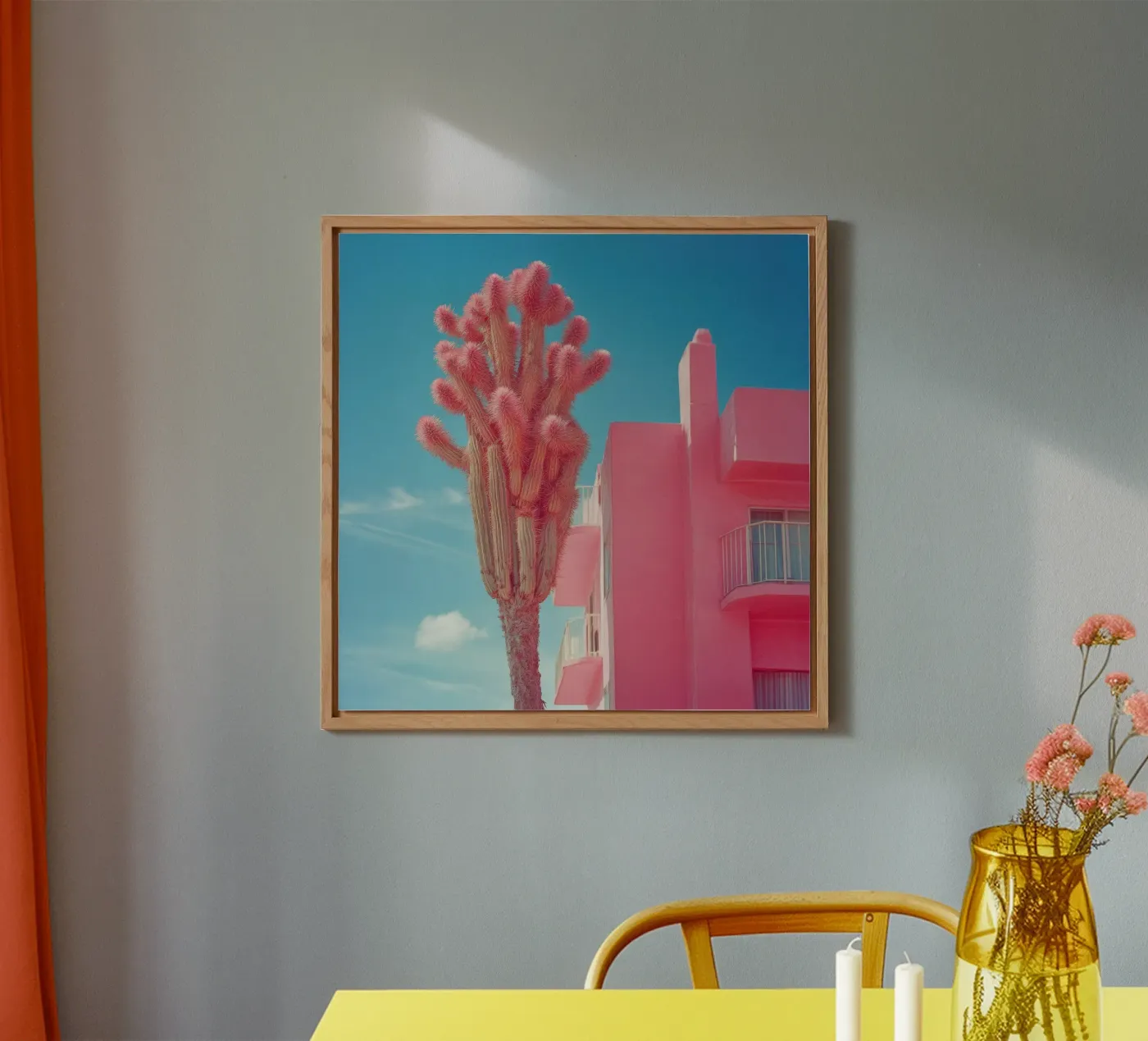 65 alluminio dibond da Pink California | Affiches & Posters