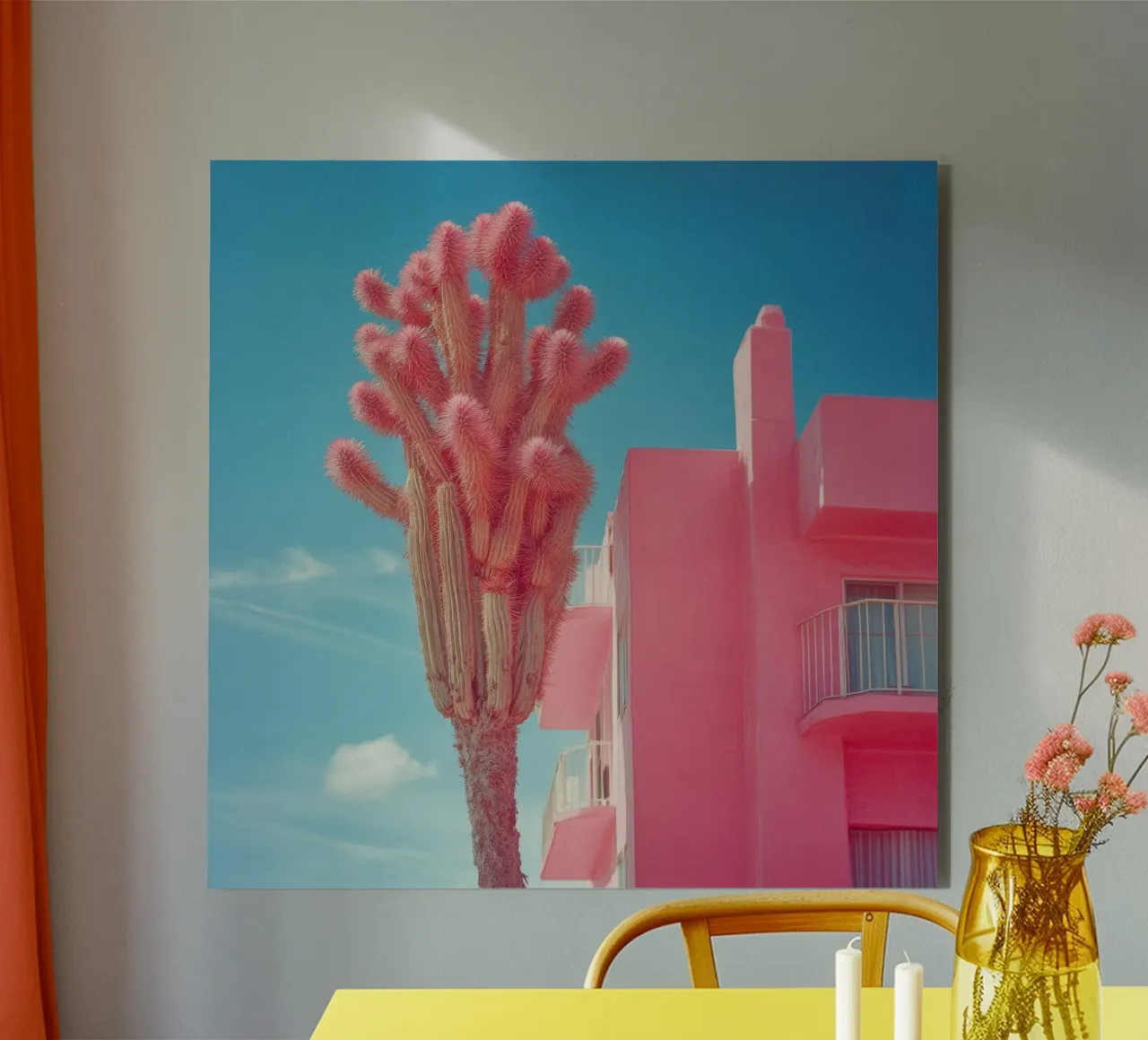 65 alluminio dibond da Pink California | Affiches & Posters
