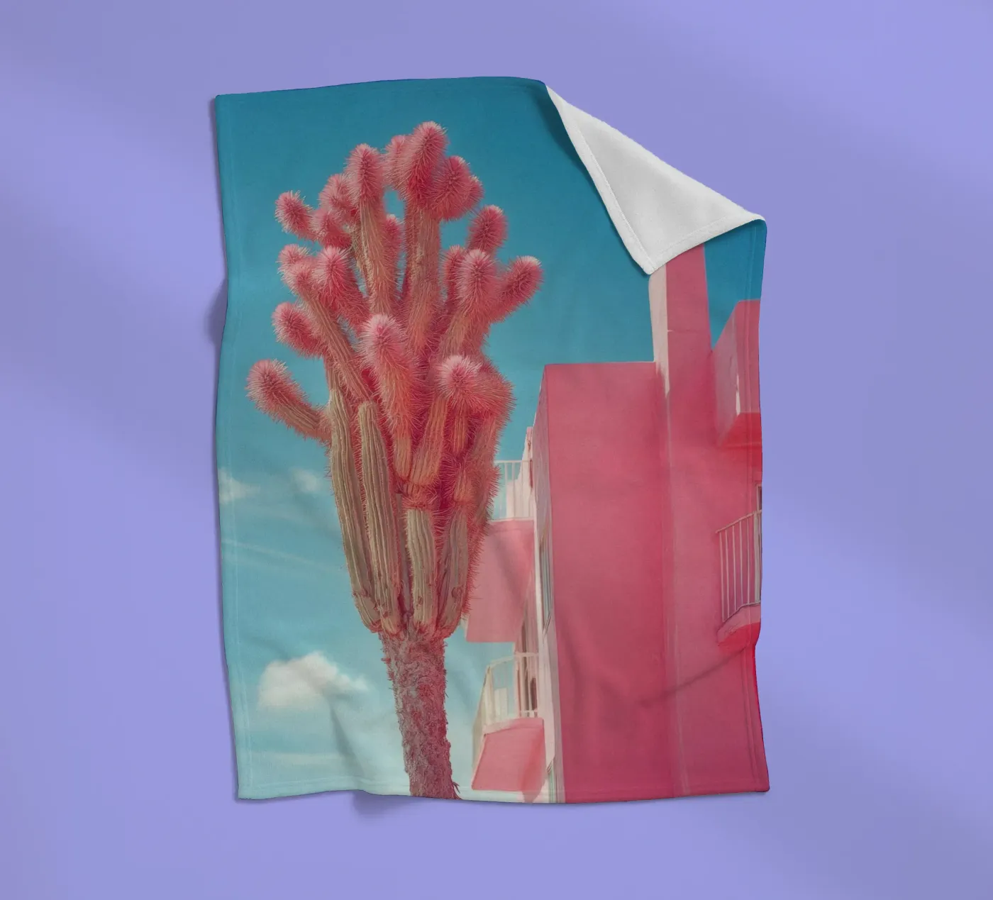 65 Fleecedecke von Pink California | Affiches & Posters