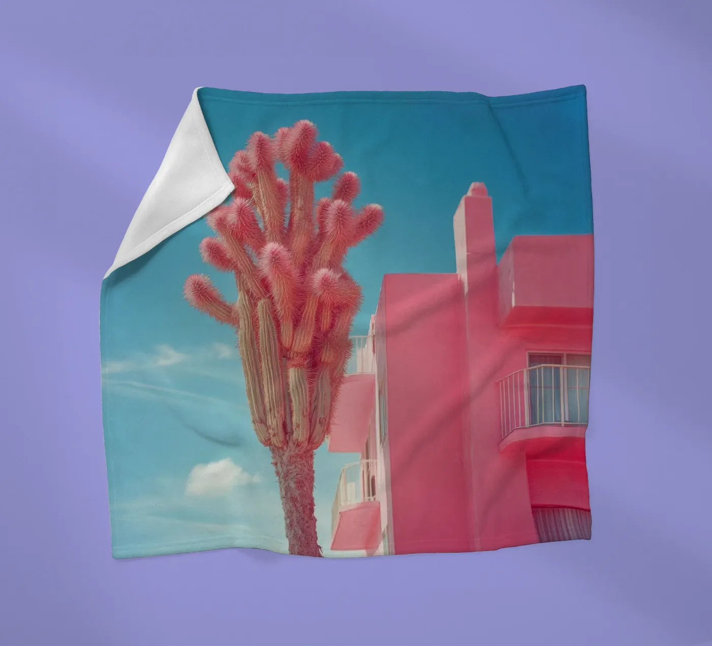 65 Fleecedecke von Pink California | Affiches & Posters