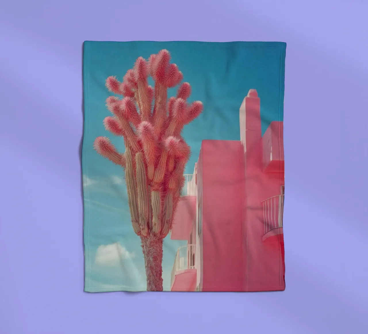 65 coperta in pile da Pink California | Affiches & Posters
