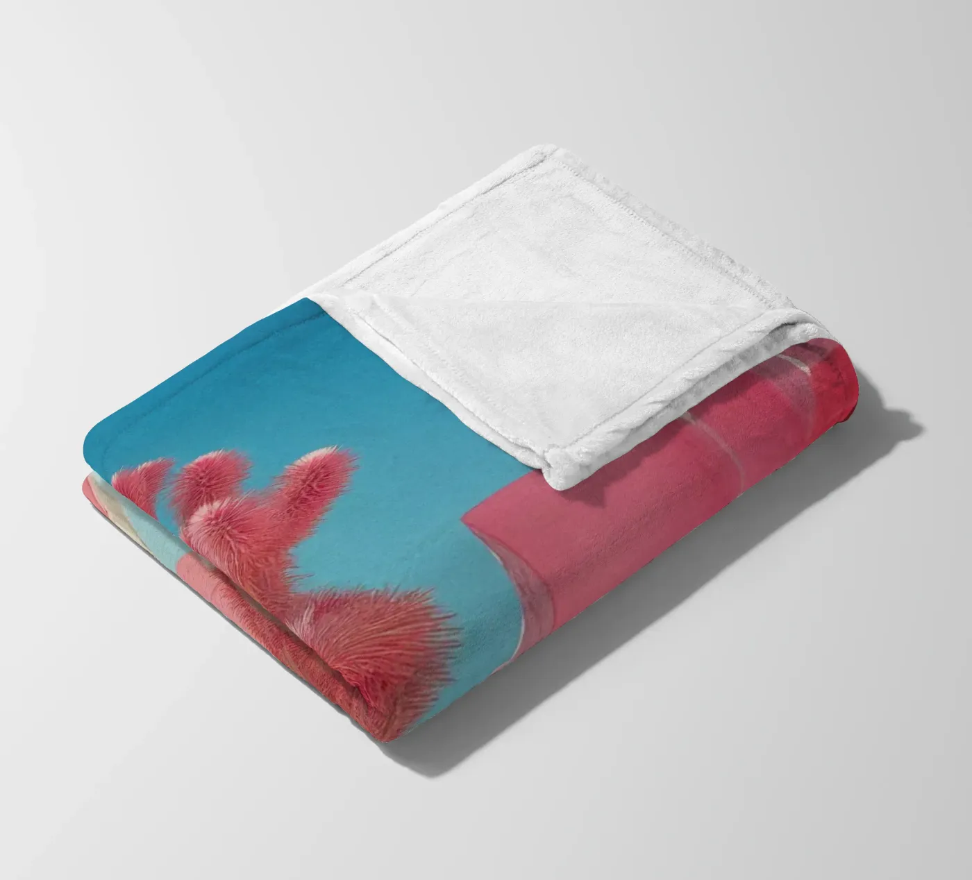 65 Fleecedecke von Pink California | Affiches & Posters