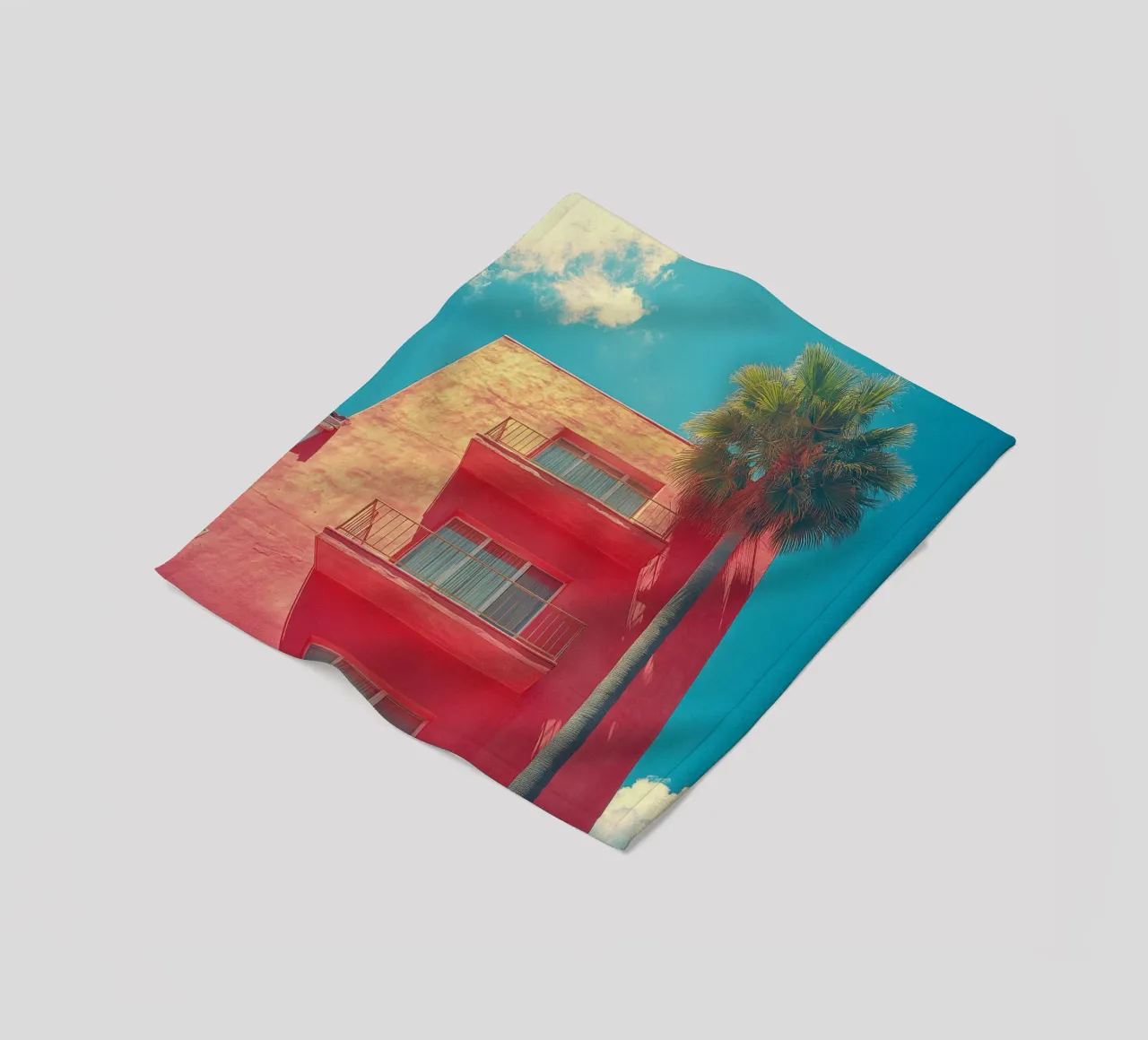 66 Fleecedecke von Pink California | Affiches & Posters