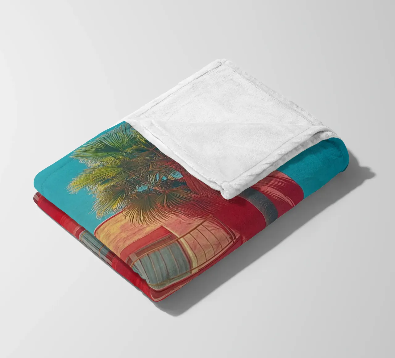 66 coperta in pile da Pink California | Affiches & Posters