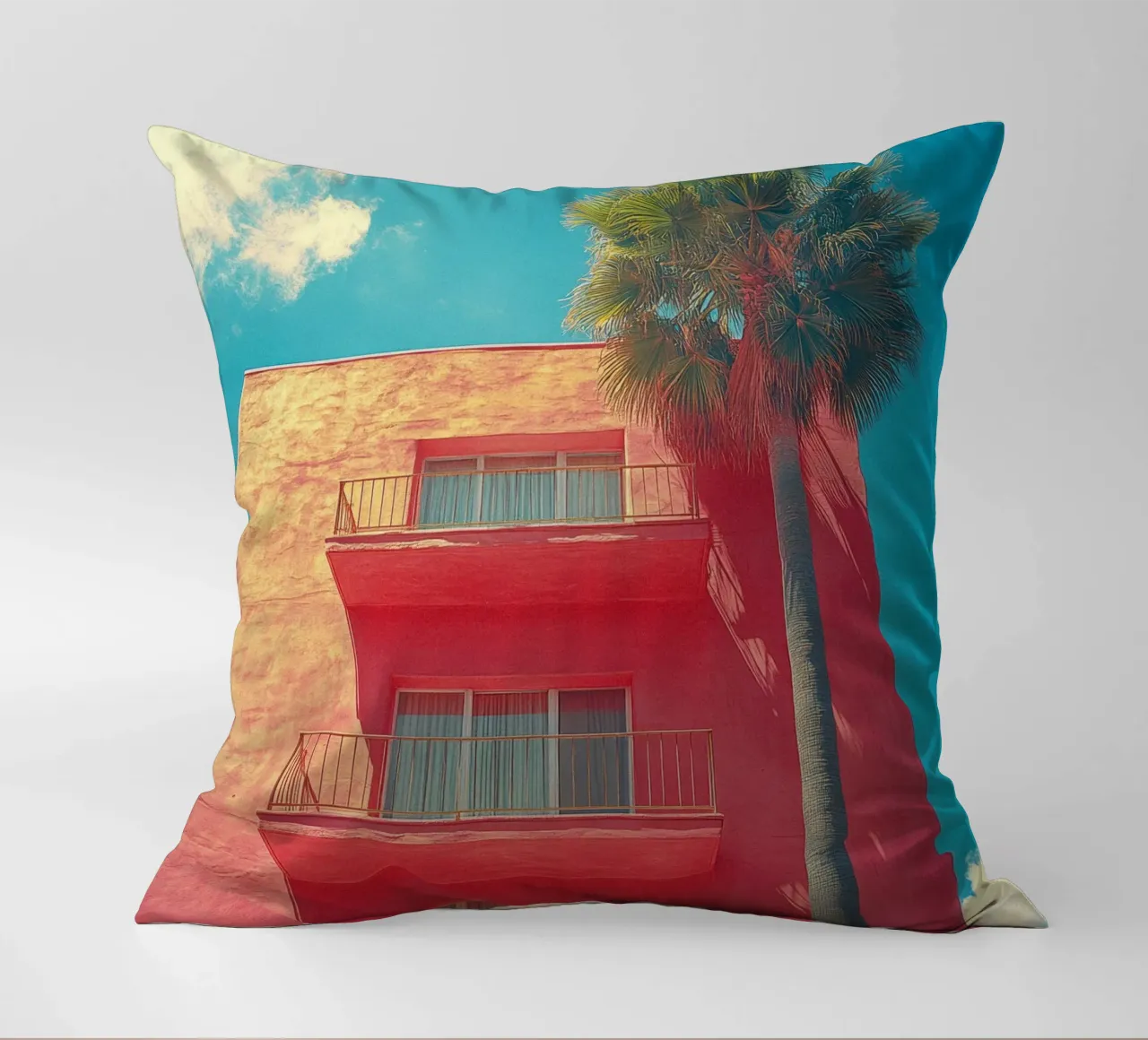 66 cuscino da Pink California | Affiches & Posters