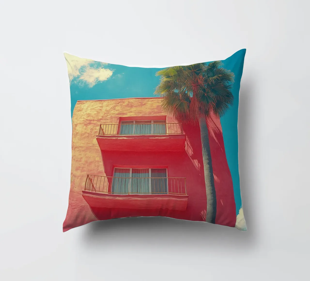 66 cuscino da Pink California | Affiches & Posters