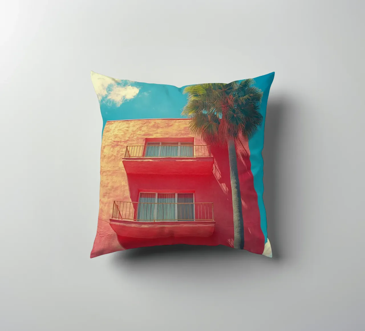 66 cuscino da Pink California | Affiches & Posters