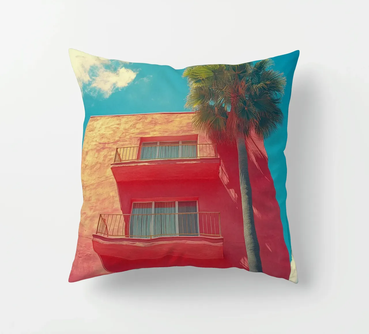 66 cuscino da Pink California | Affiches & Posters
