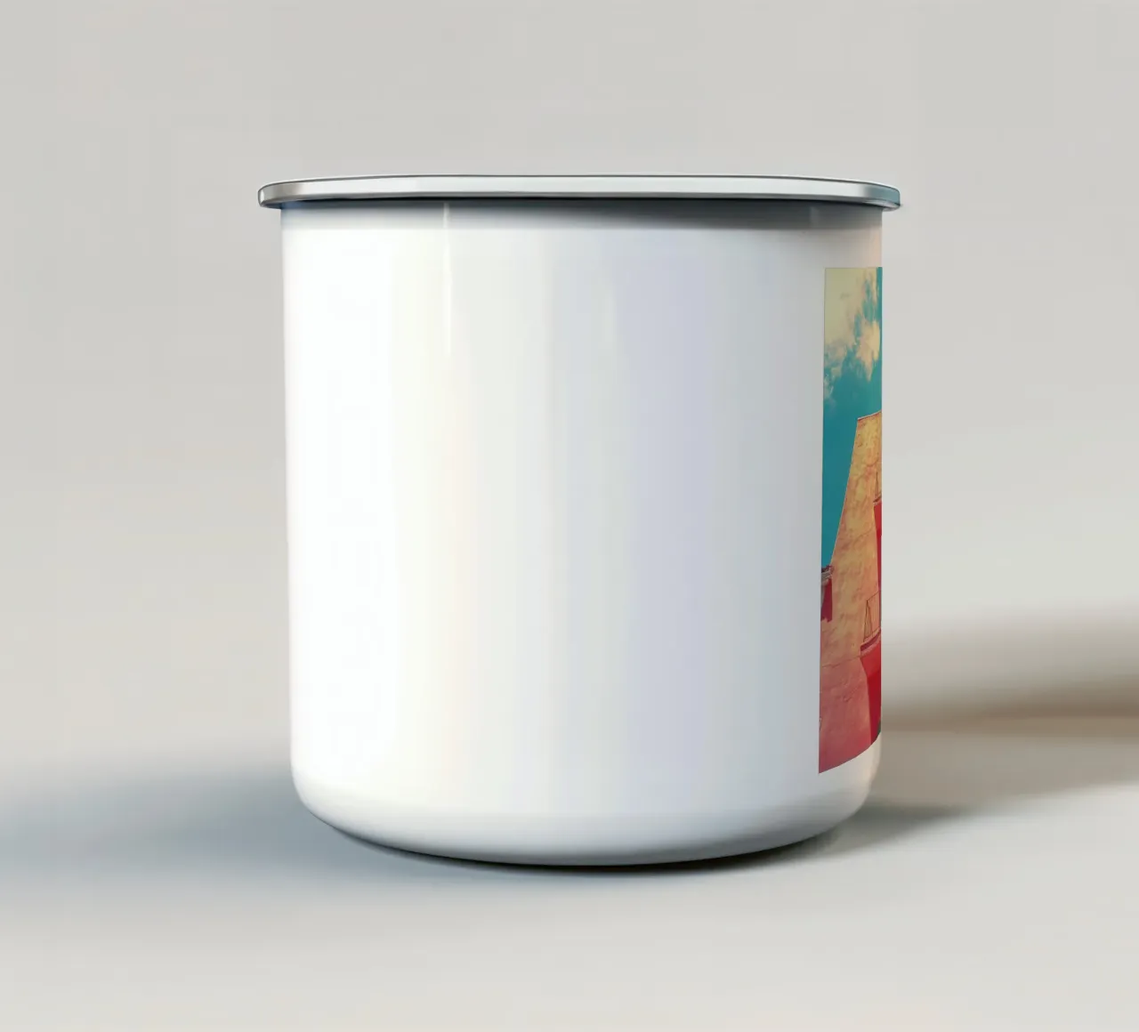 66 tazza in smalto da Pink California | Affiches & Posters
