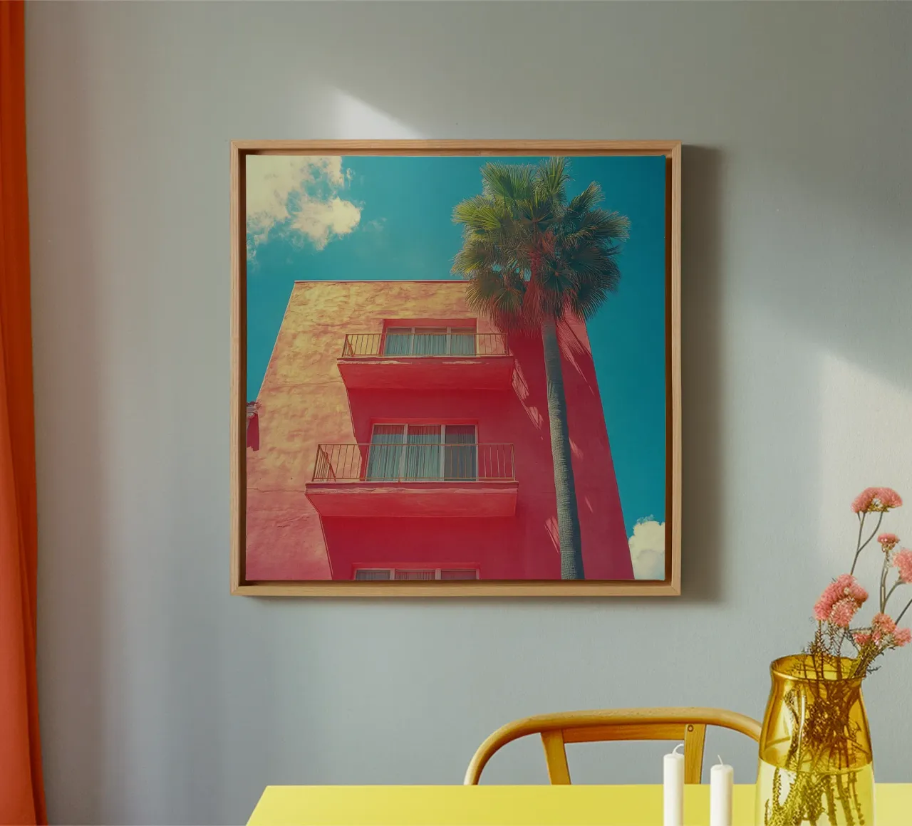 66 tela da Pink California | Affiches & Posters