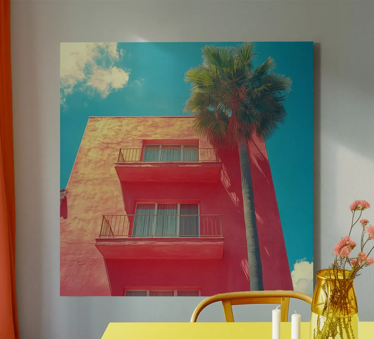66 tela da Pink California | Affiches & Posters