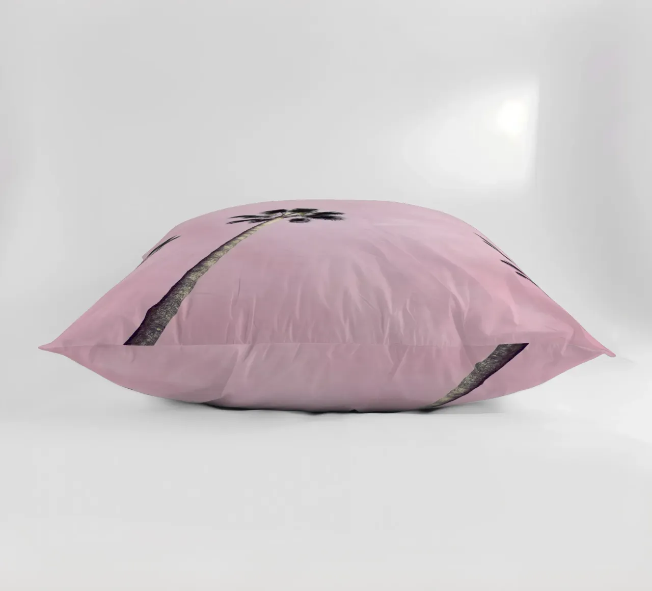 Pink Palms decorative cushion by Cassia Beck Photography