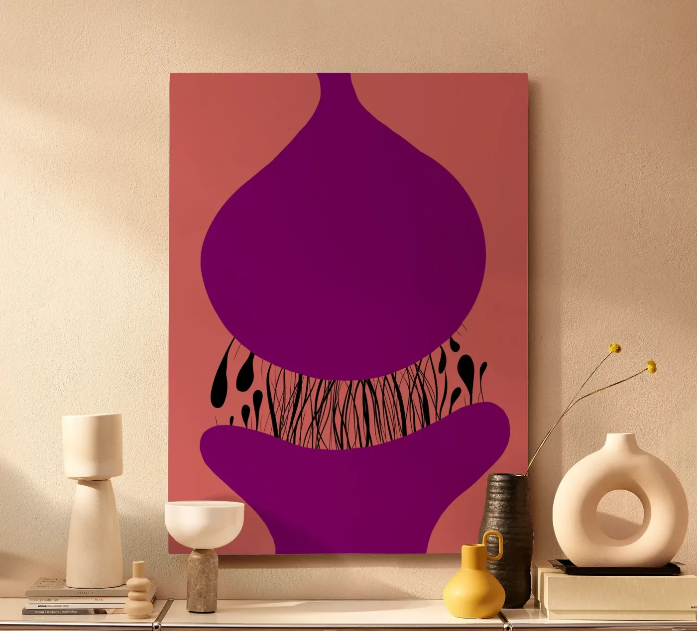 Synaptic cleft forex plate by Ina Katzemann