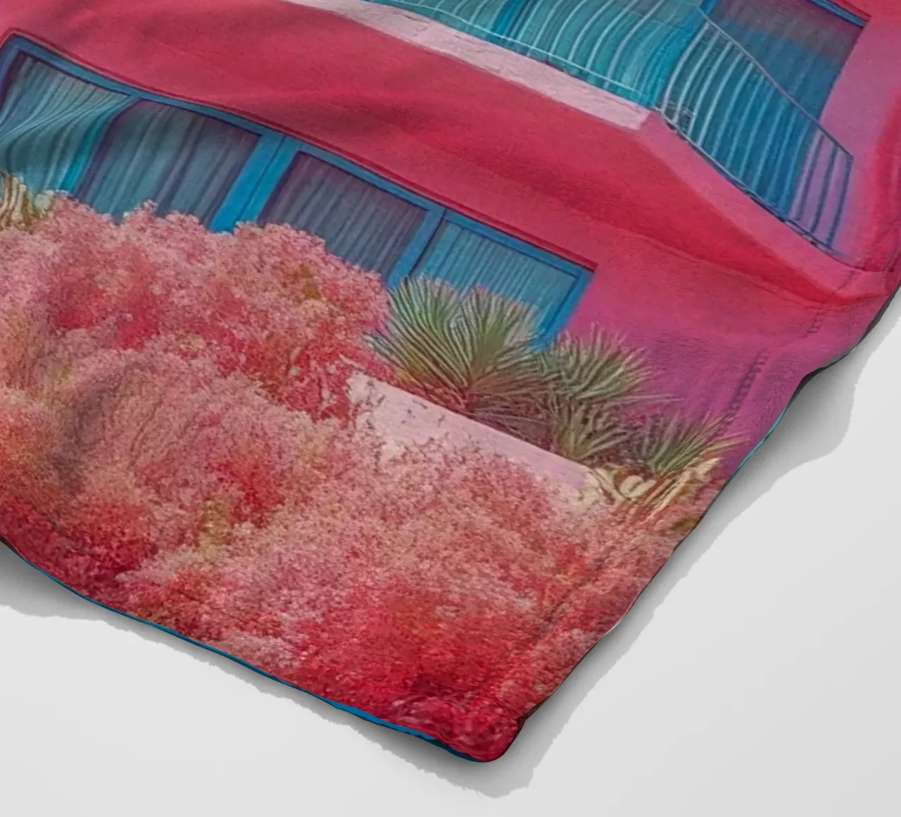 67 fleecedeken van Pink California | Affiches & Posters