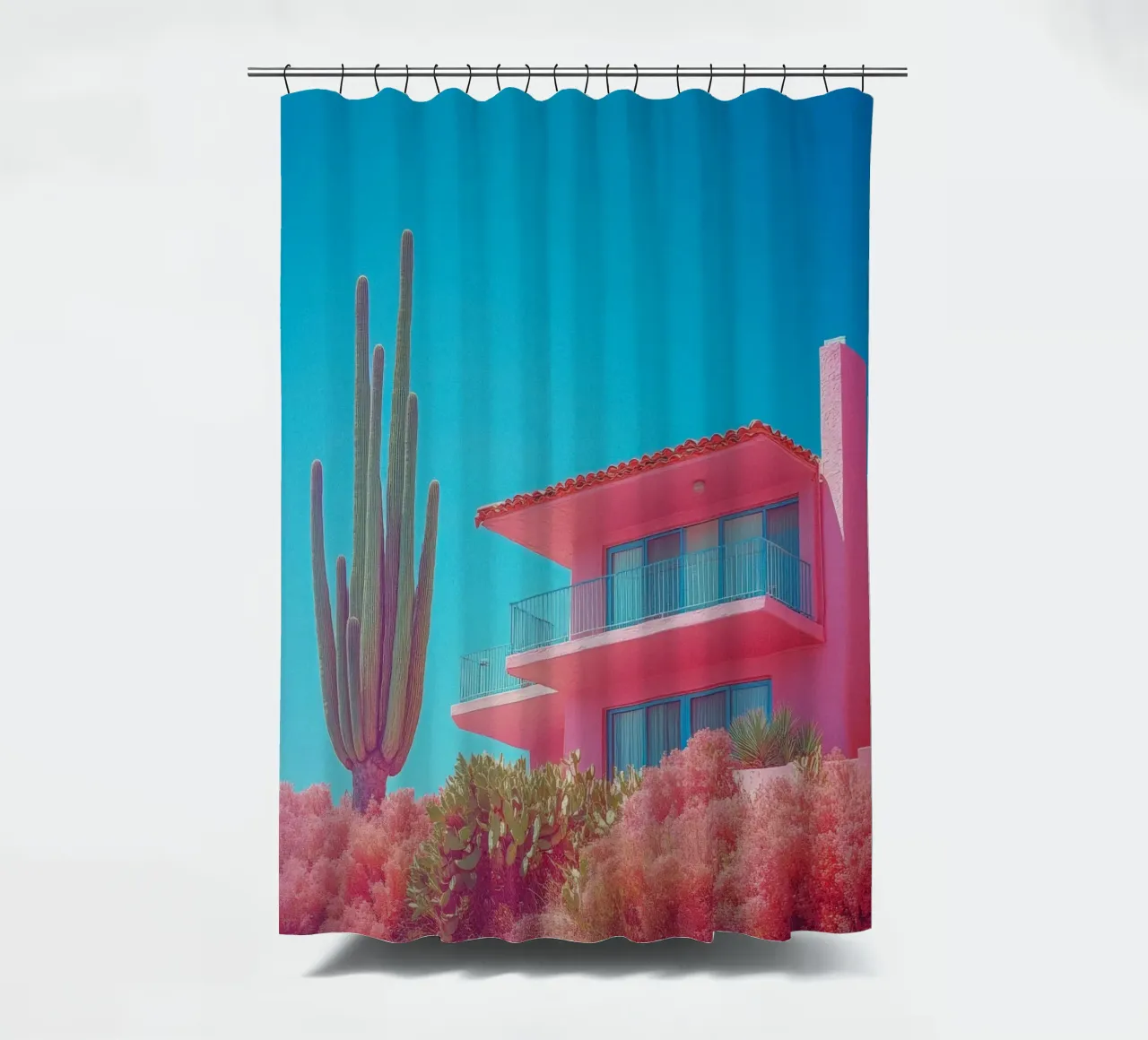 67 tenda da doccia da Pink California | Affiches & Posters