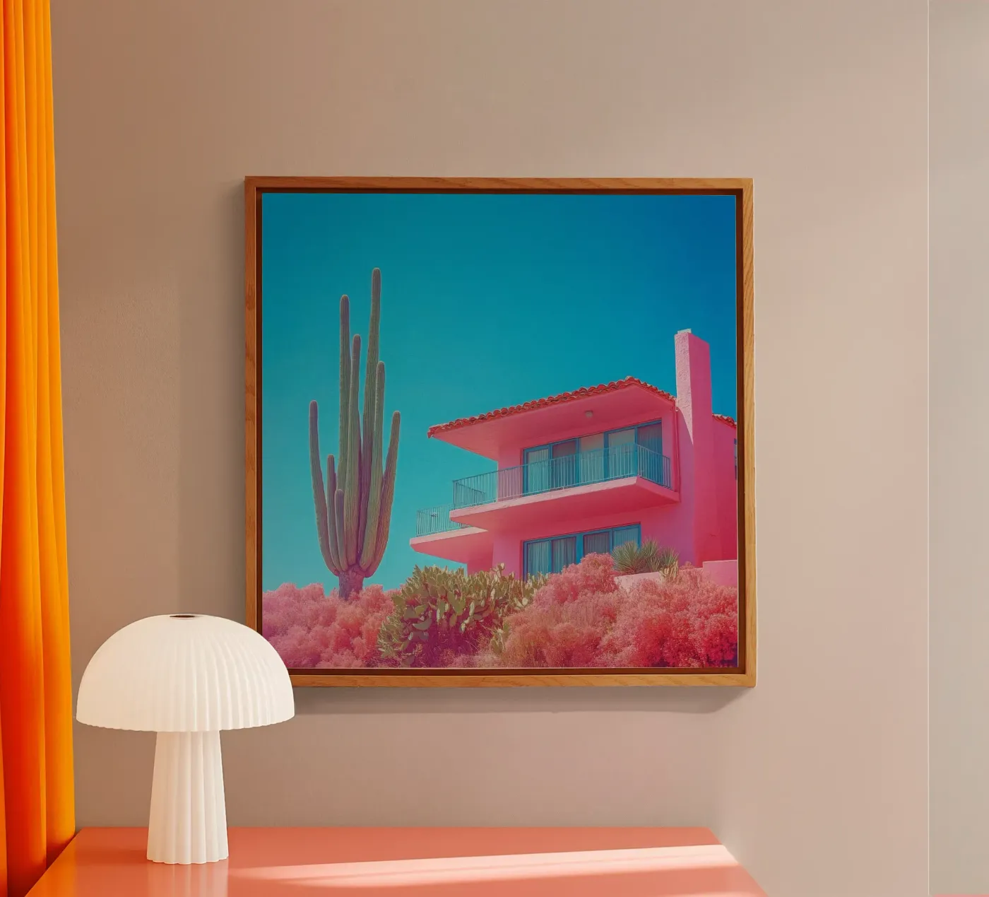 67 plexiglas de Pink California | Affiches & Posters