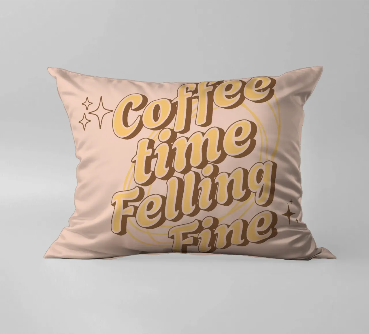 L'ora del caffè in cui ci si sente bene cuscino da Gunawan Rb