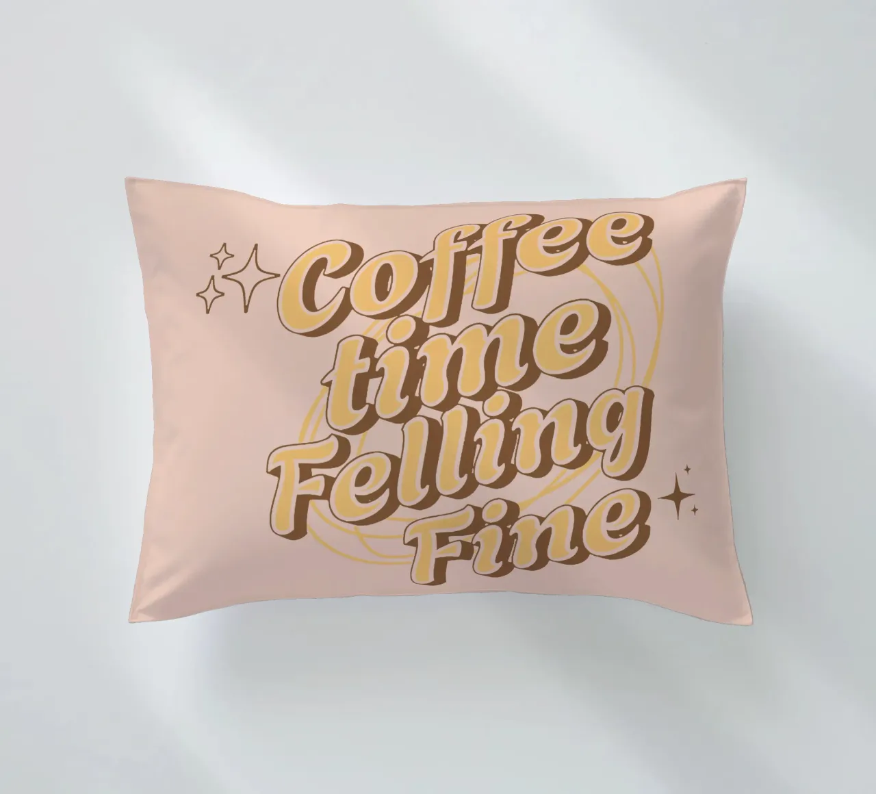 L'ora del caffè in cui ci si sente bene cuscino da Gunawan Rb