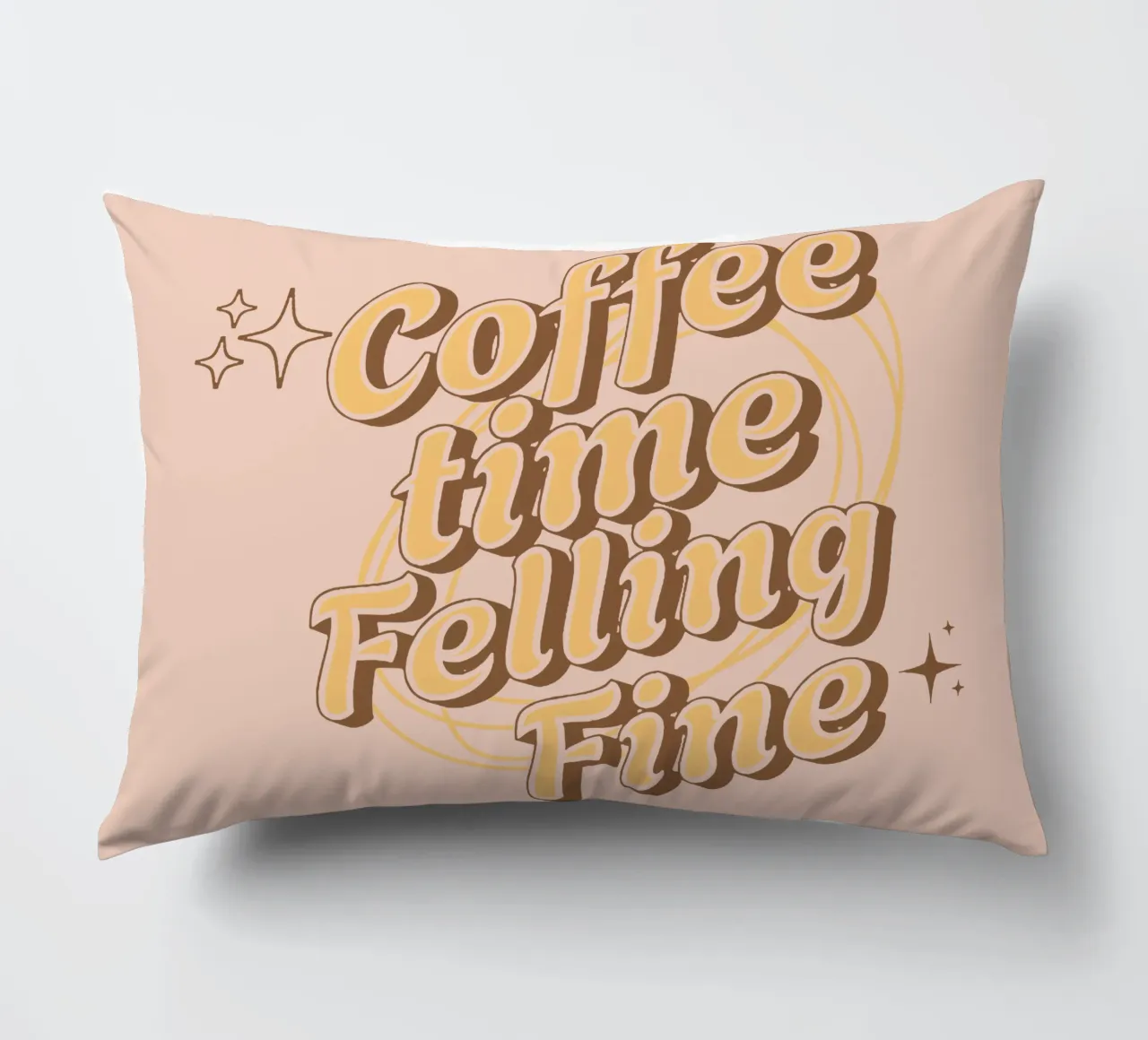 L'ora del caffè in cui ci si sente bene cuscino da Gunawan Rb