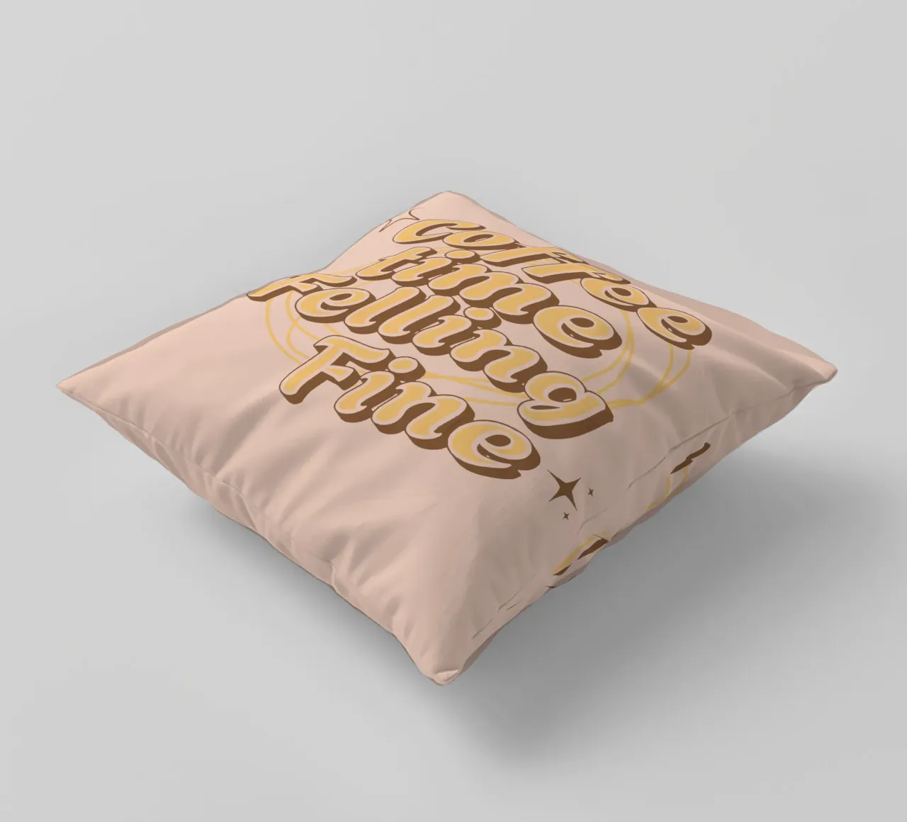 L'ora del caffè in cui ci si sente bene cuscino da Gunawan Rb