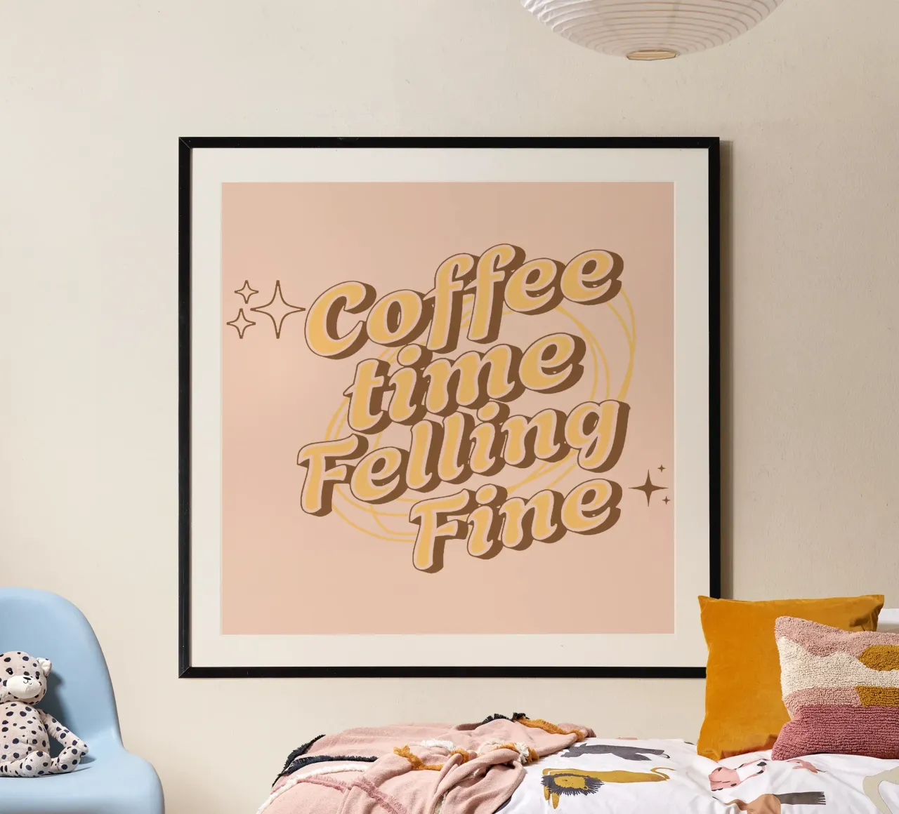 L'ora del caffè in cui ci si sente bene carta hahnemühle da Gunawan Rb