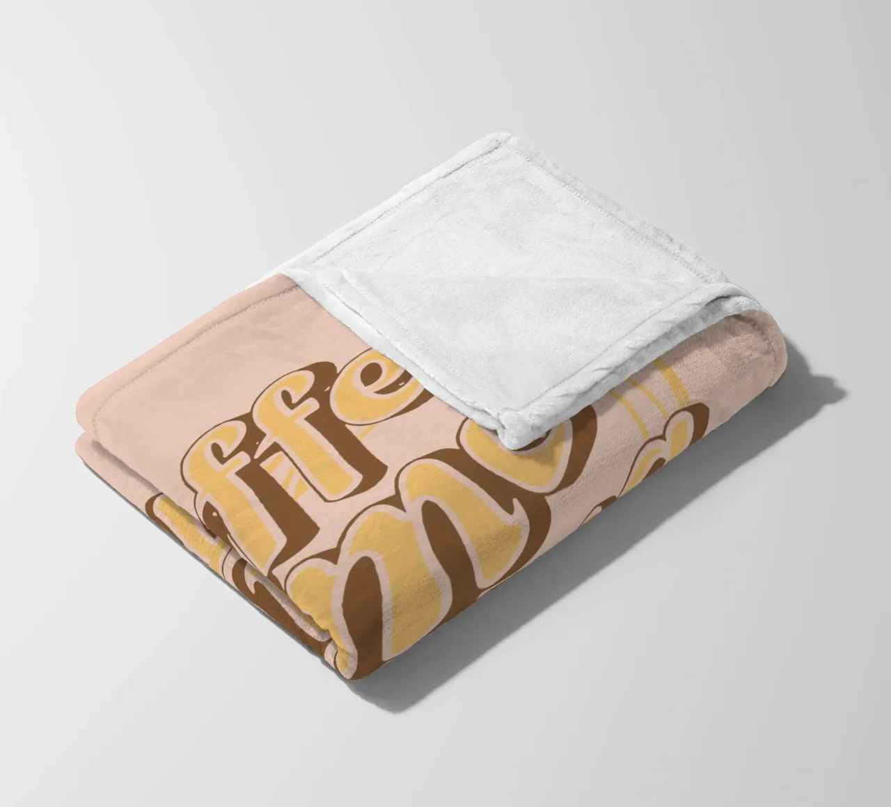 L'ora del caffè in cui ci si sente bene coperta in pile da Gunawan Rb