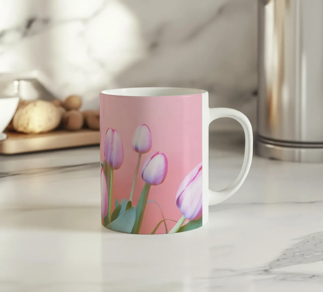 Tulipani di primavera tazza in ceramica da Cassia Beck Photography