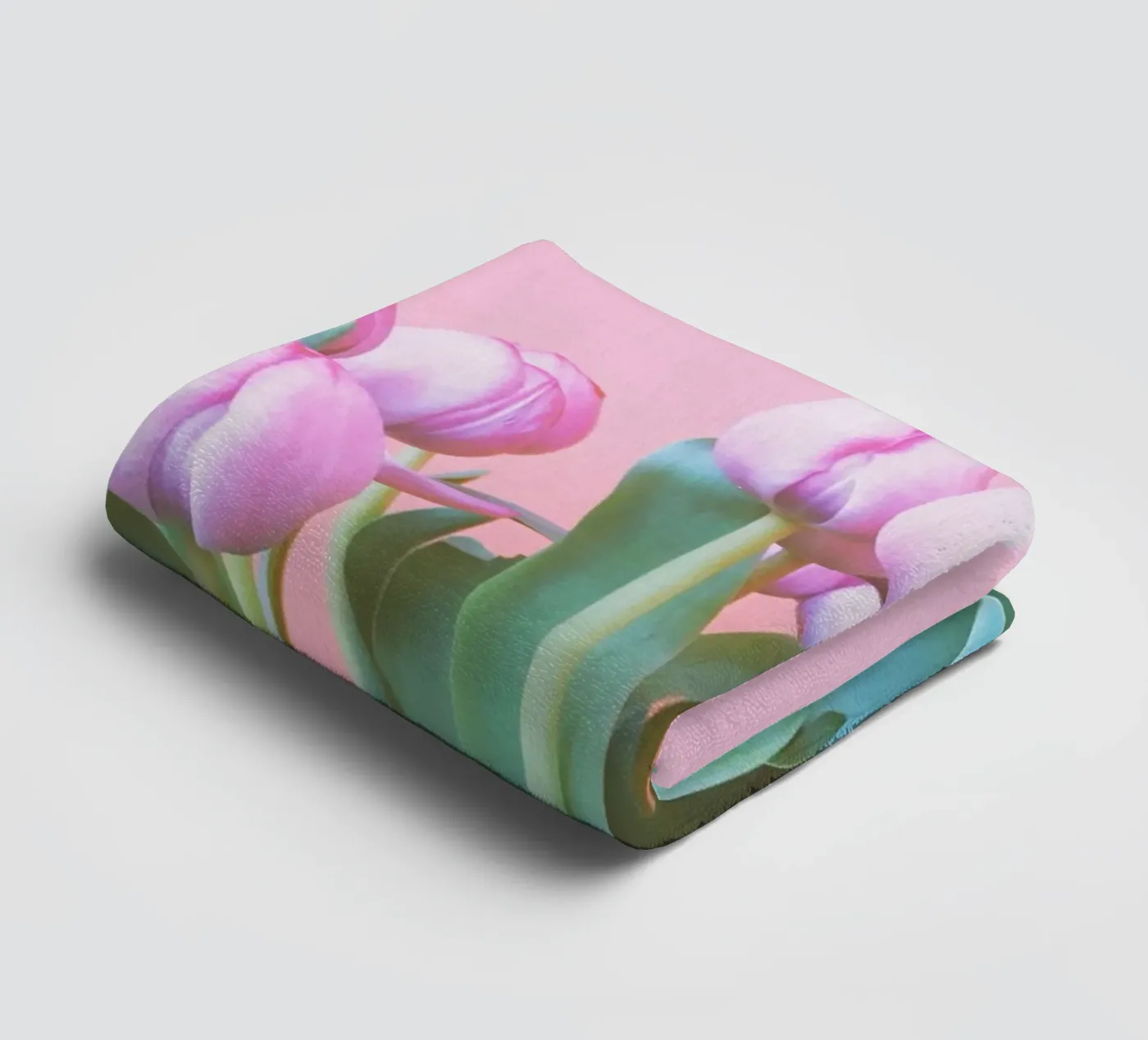 Spring Tulips towel by Cassia Beck Photography