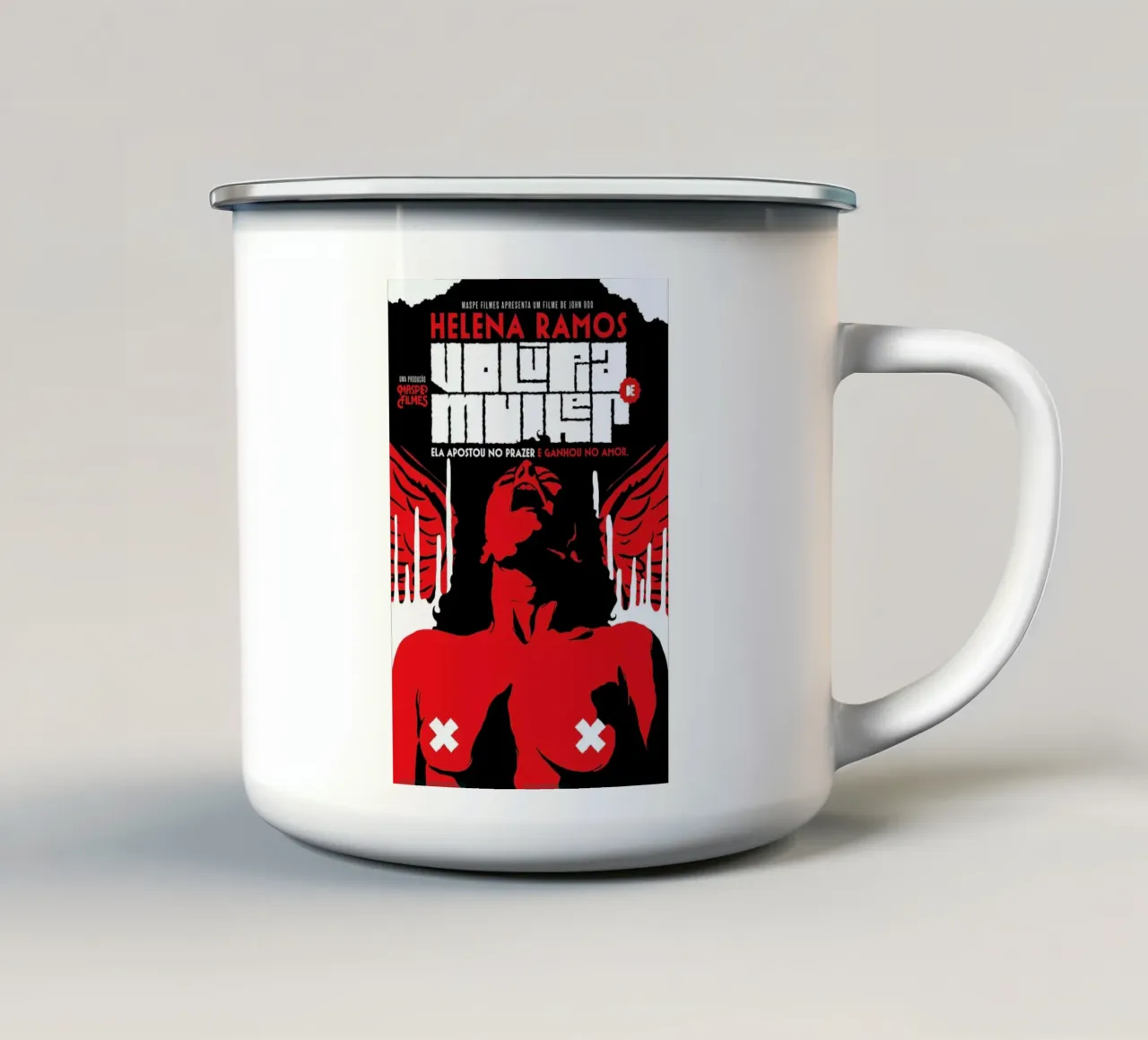 Volupia de Mulher tazza in smalto da Butcher Billy