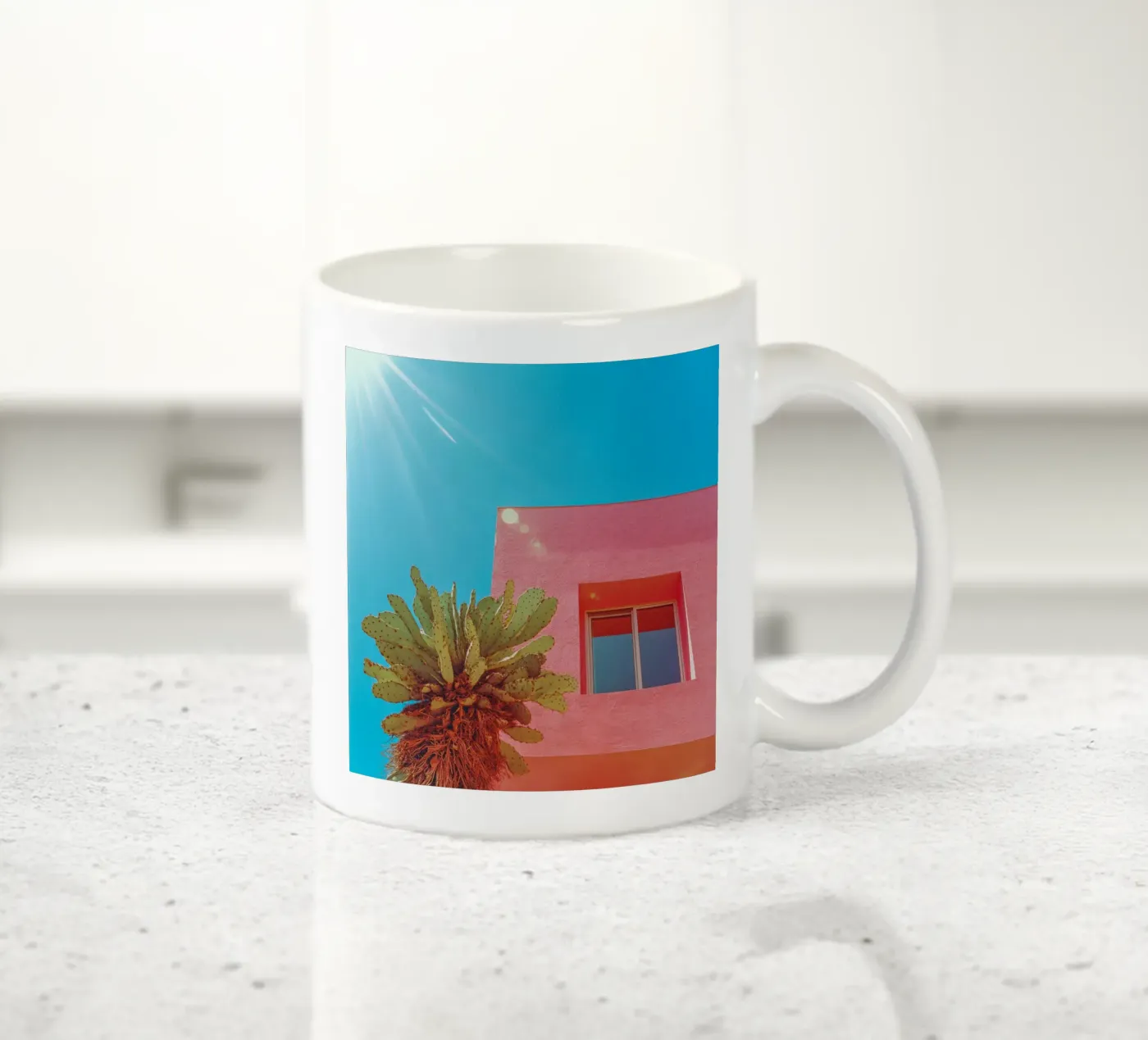 67 mug en céramique de Pink California | Affiches & Posters
