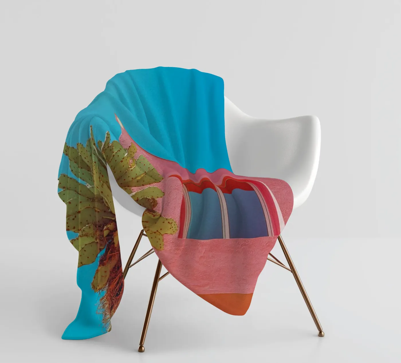 67 coperta in pile da Pink California | Affiches & Posters