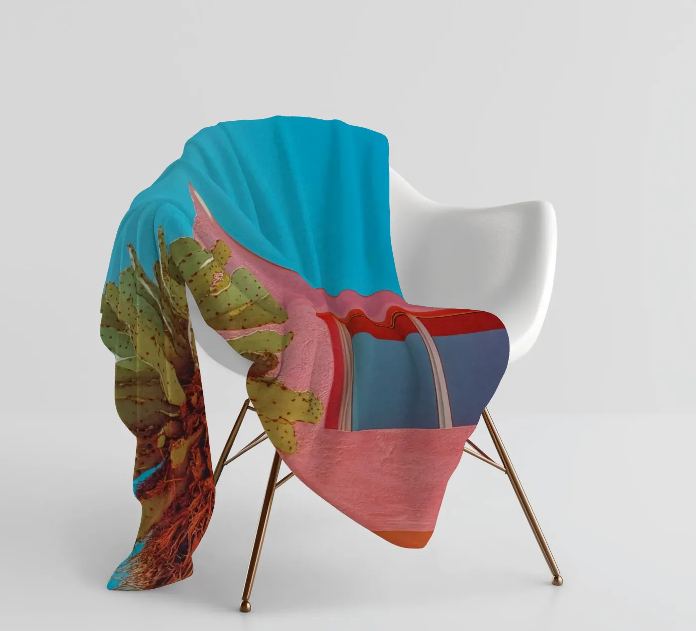 67 coperta in pile da Pink California | Affiches & Posters