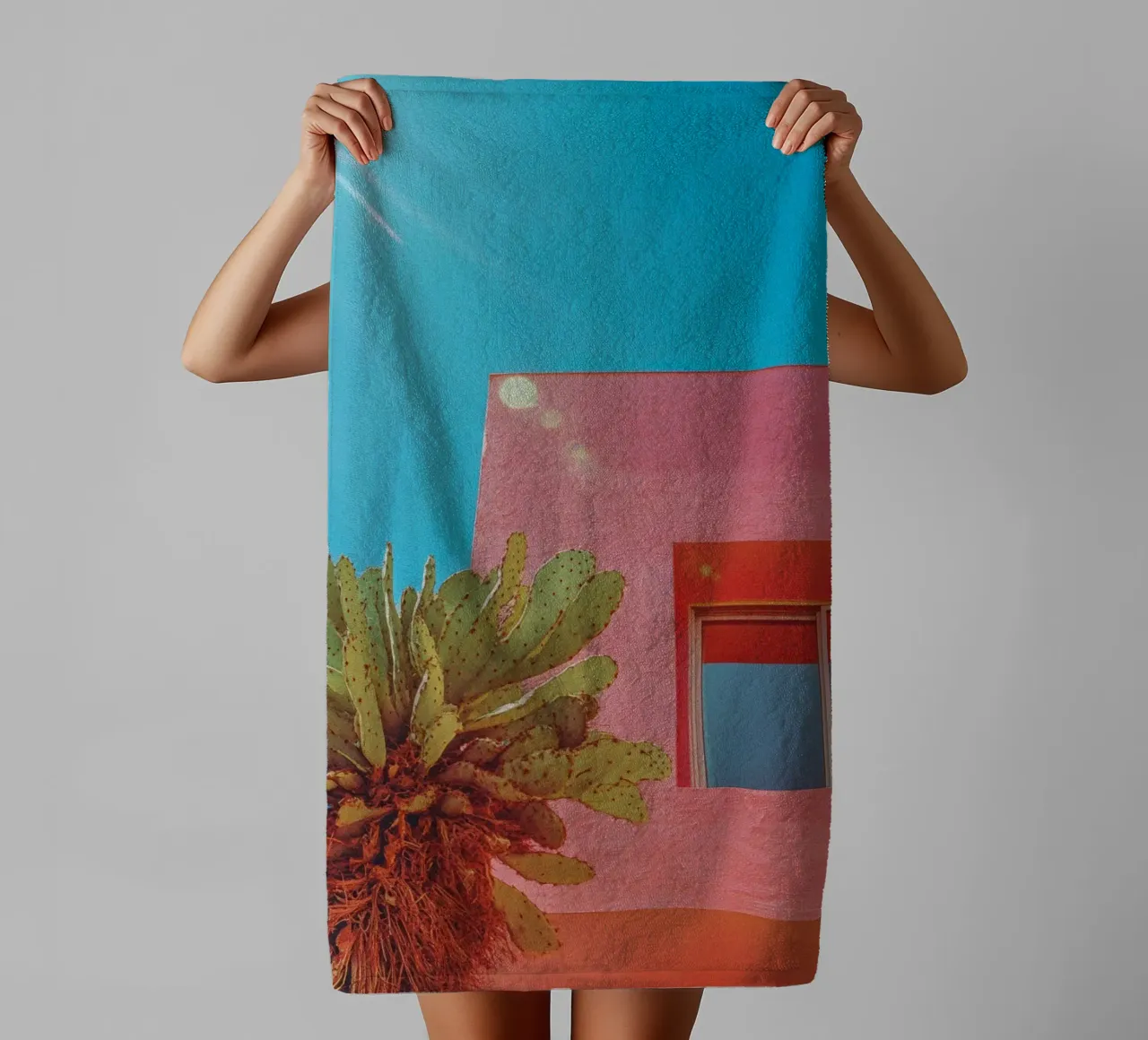 67 badhanddoek van Pink California | Affiches & Posters