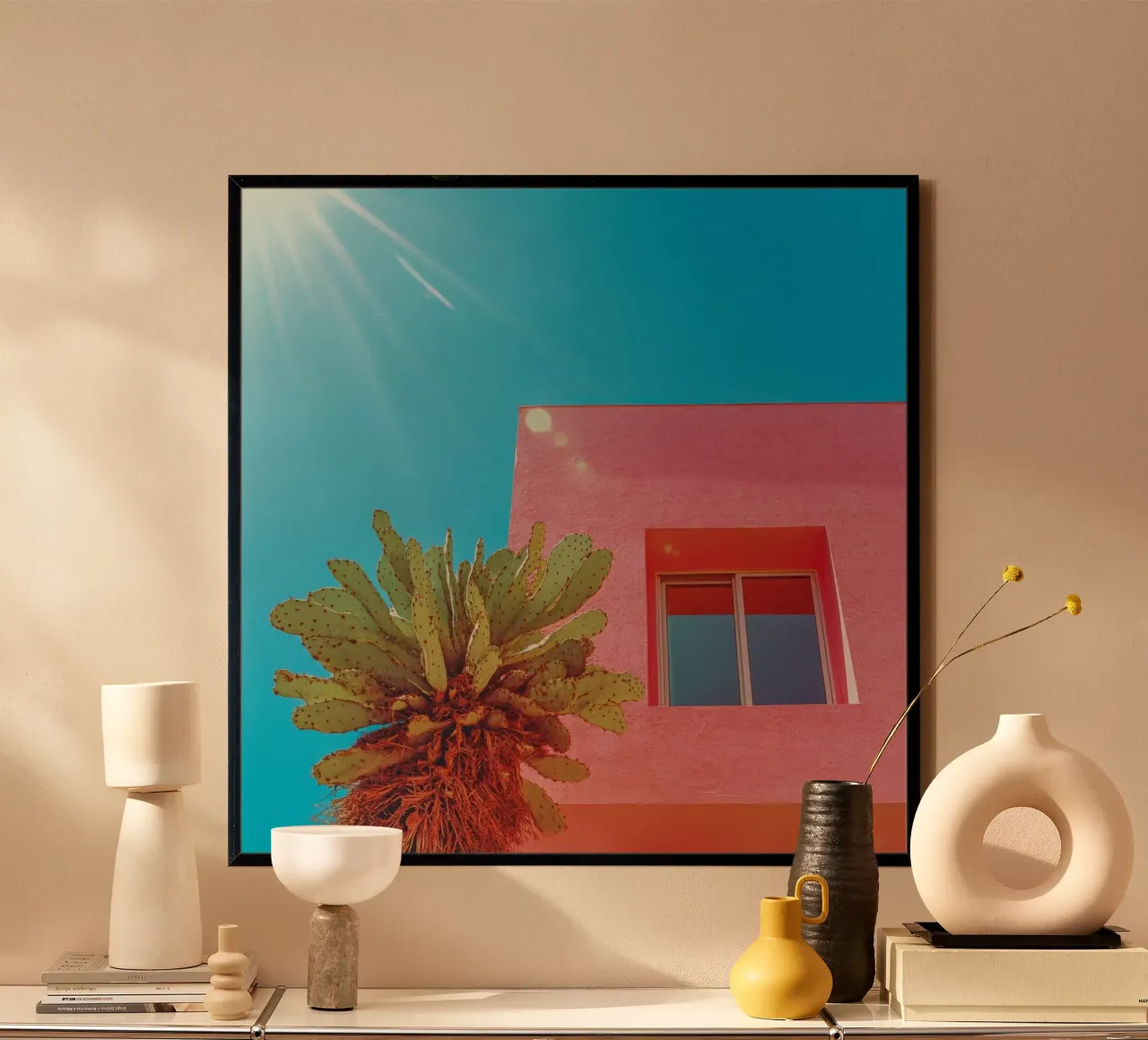 67 carta hahnemühle da Pink California | Affiches & Posters