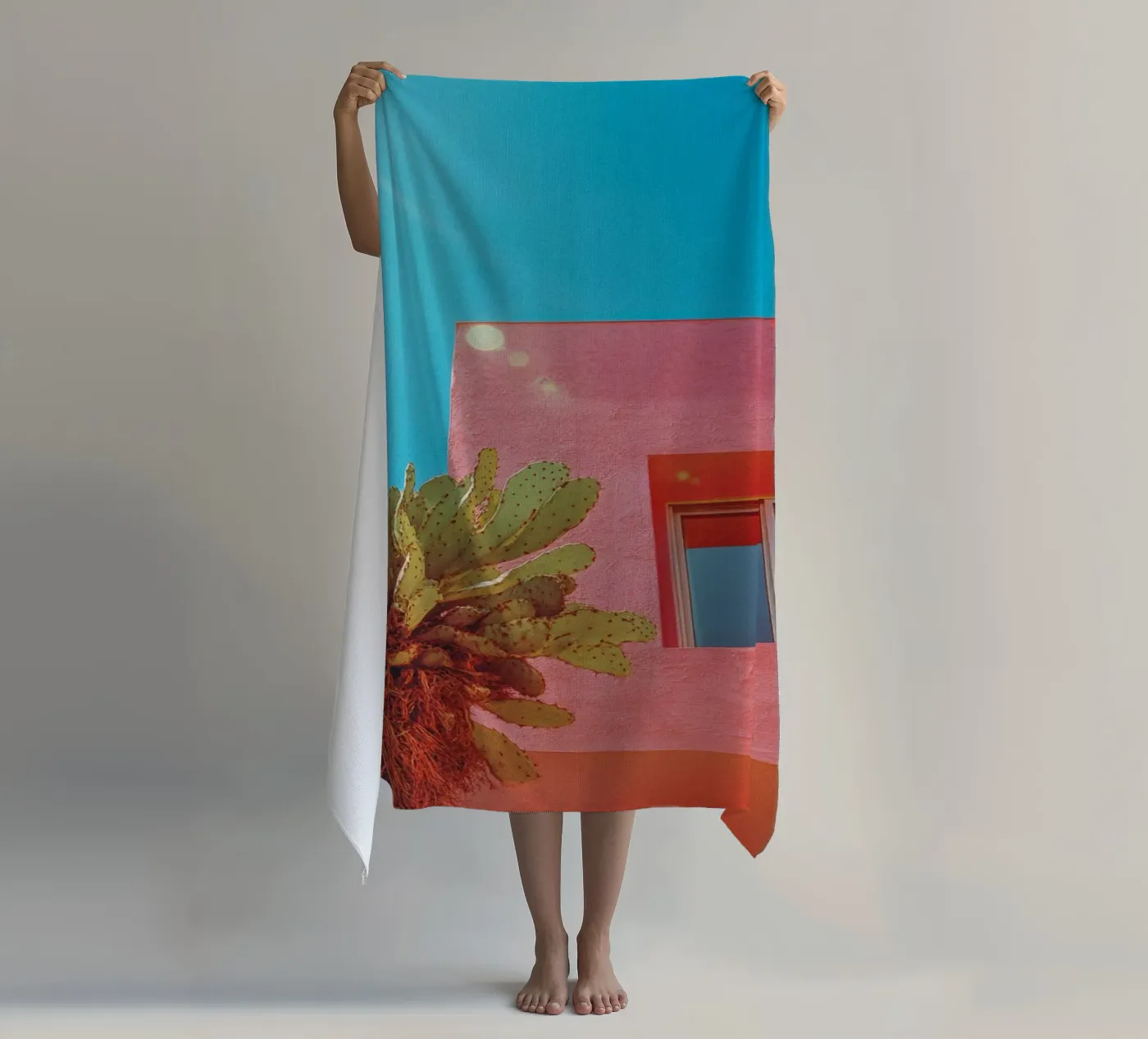 67 strandhanddoek van Pink California | Affiches & Posters