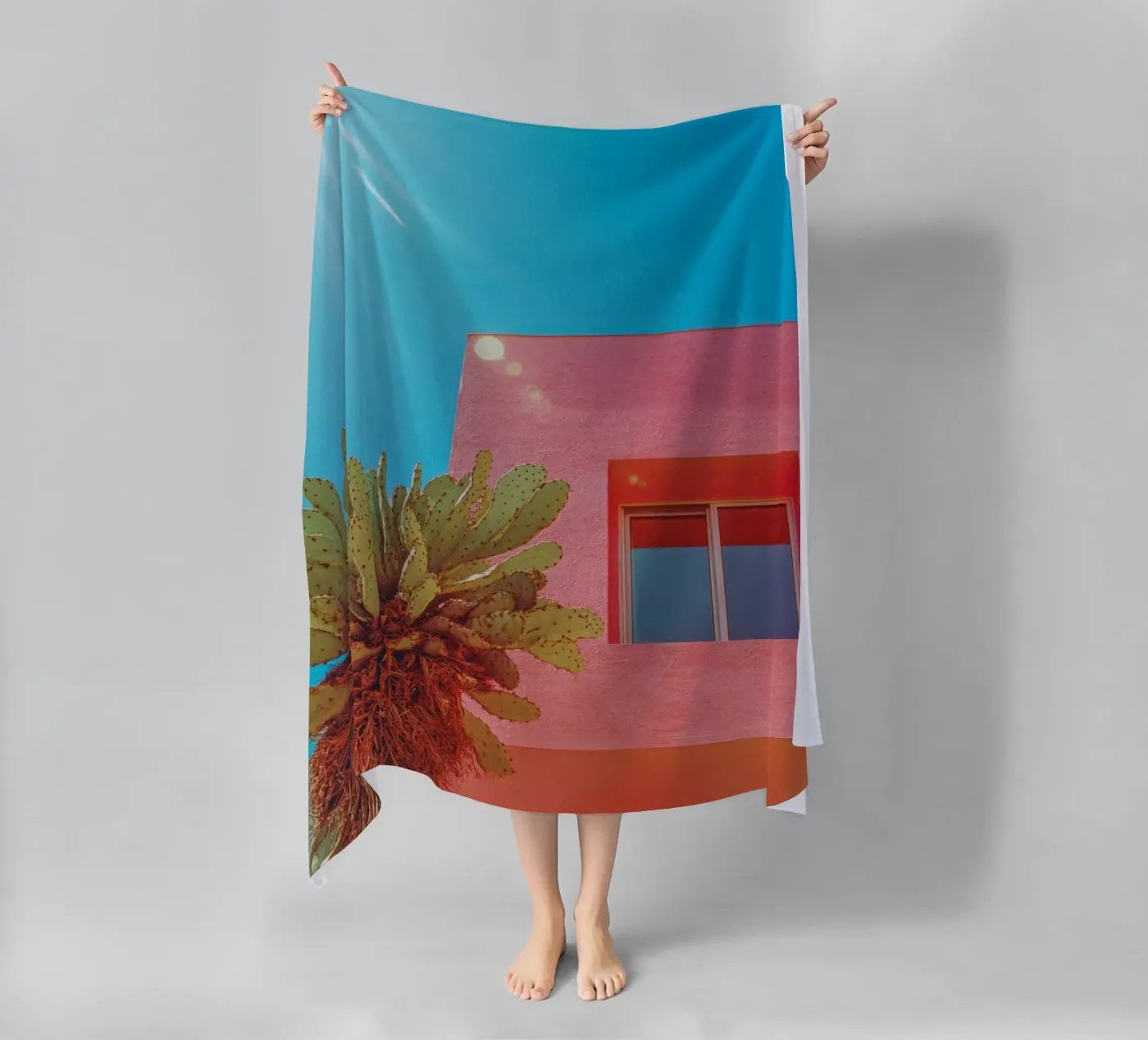 67 strandhanddoek van Pink California | Affiches & Posters