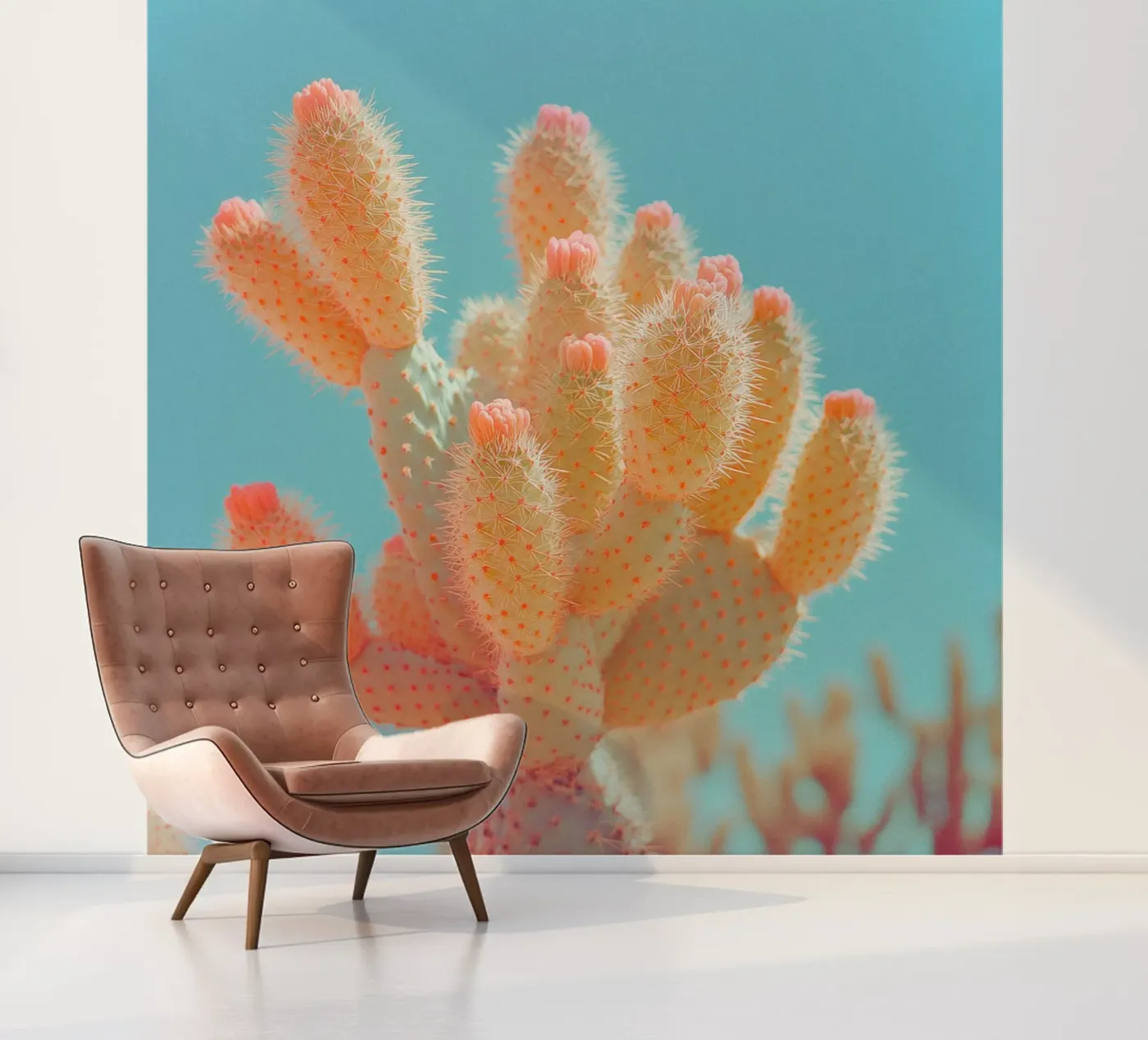 68 fotobehang van Pink California | Affiches & Posters