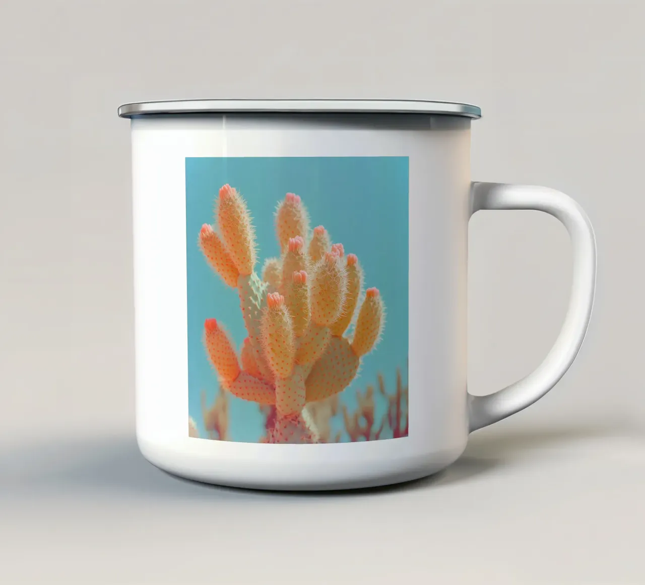 68 tazza in smalto da Pink California | Affiches & Posters