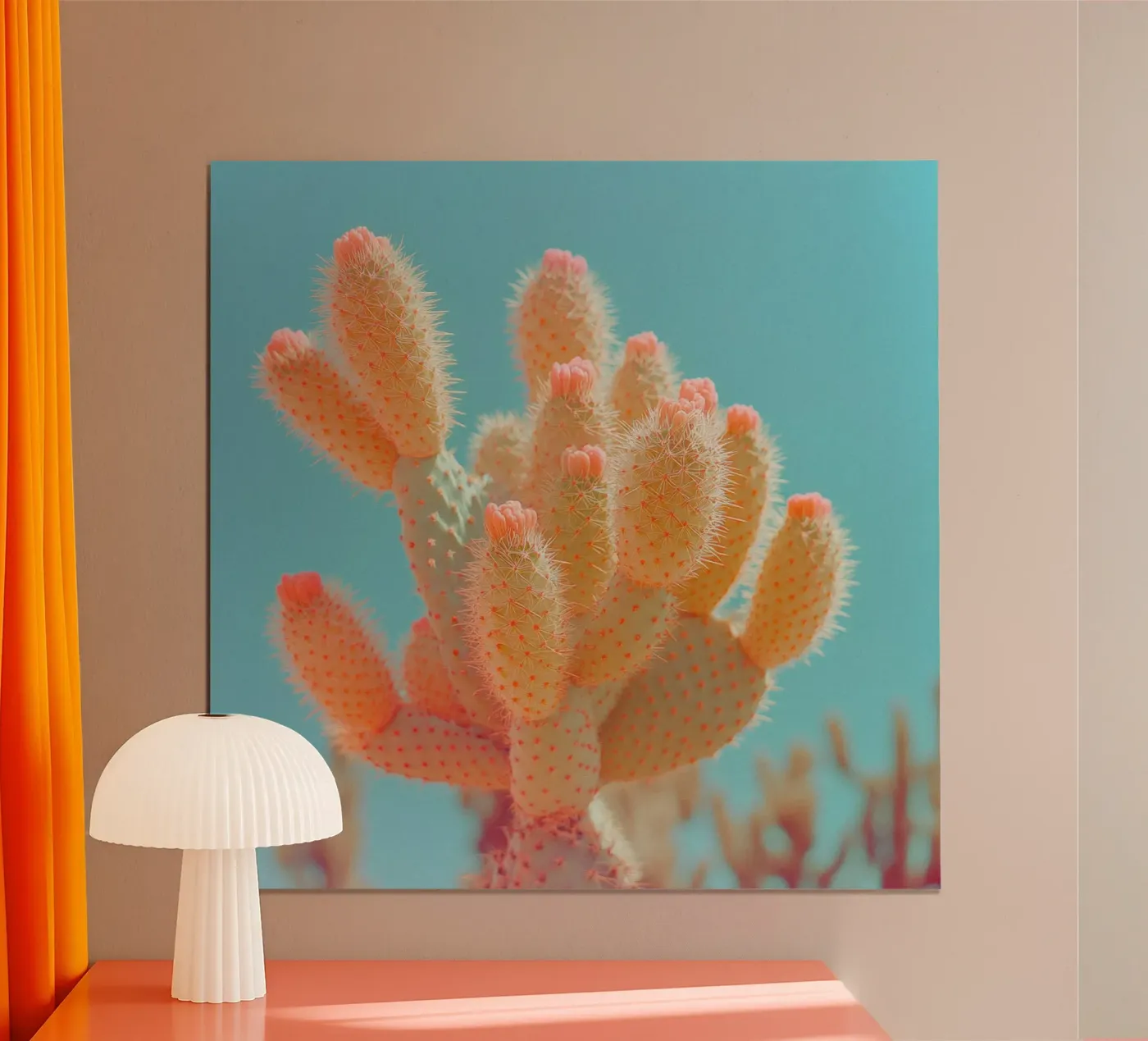 68 Poster von Pink California | Affiches & Posters