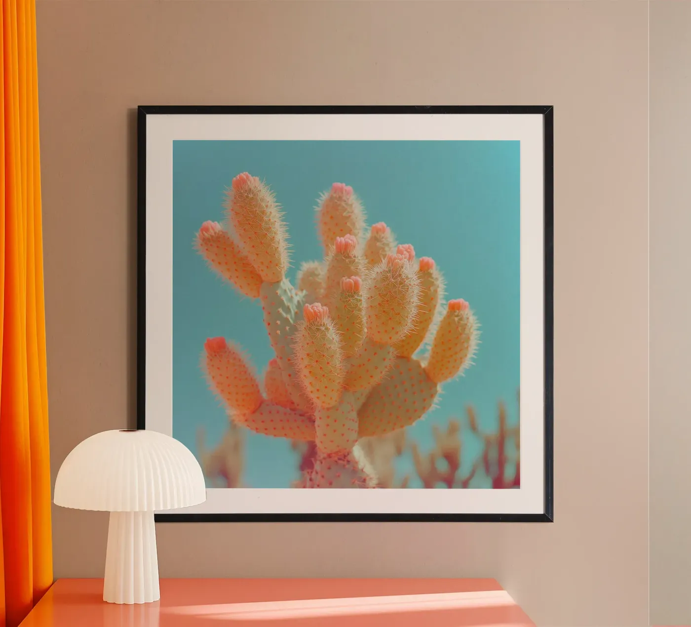 68 Poster von Pink California | Affiches & Posters