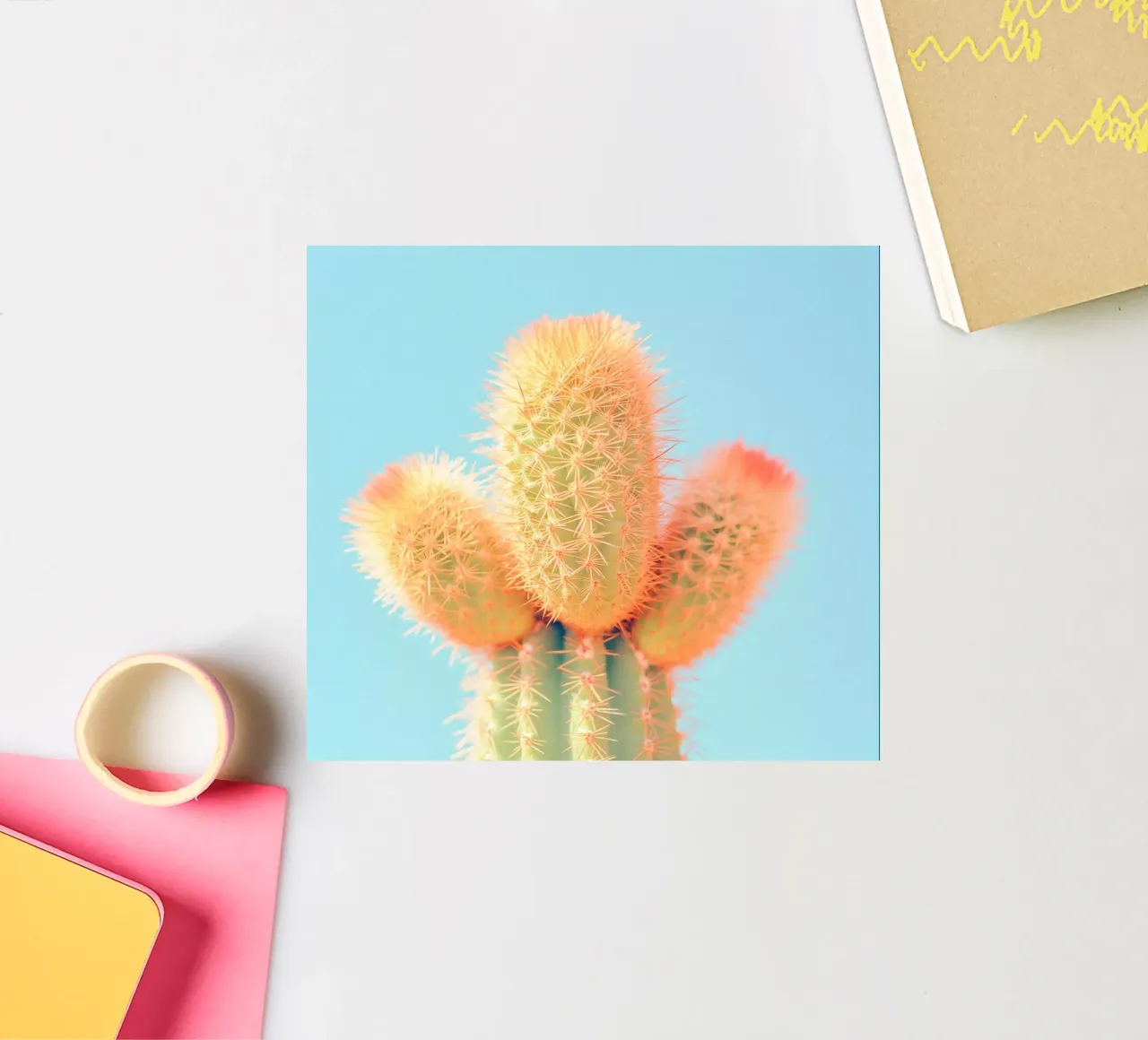 69 sticker van Pink California | Affiches & Posters