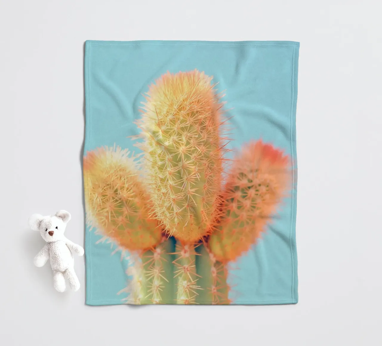 69 fleecedeken van Pink California | Affiches & Posters