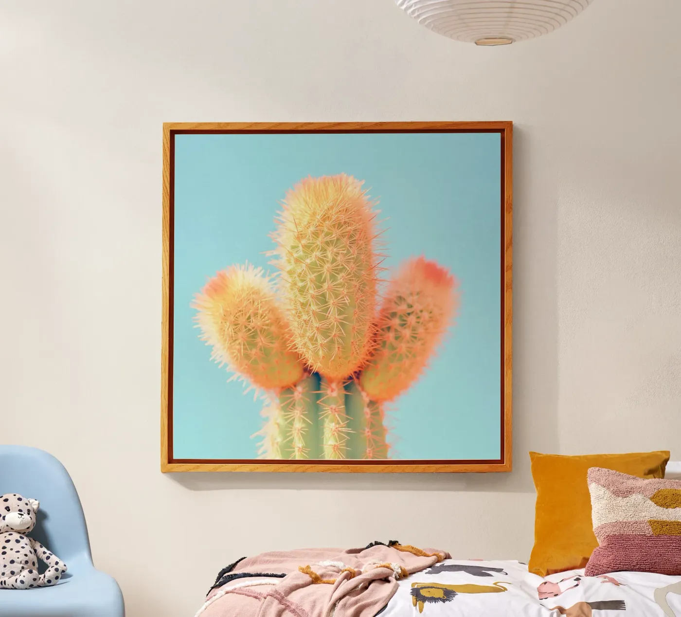 69 acryl van Pink California | Affiches & Posters