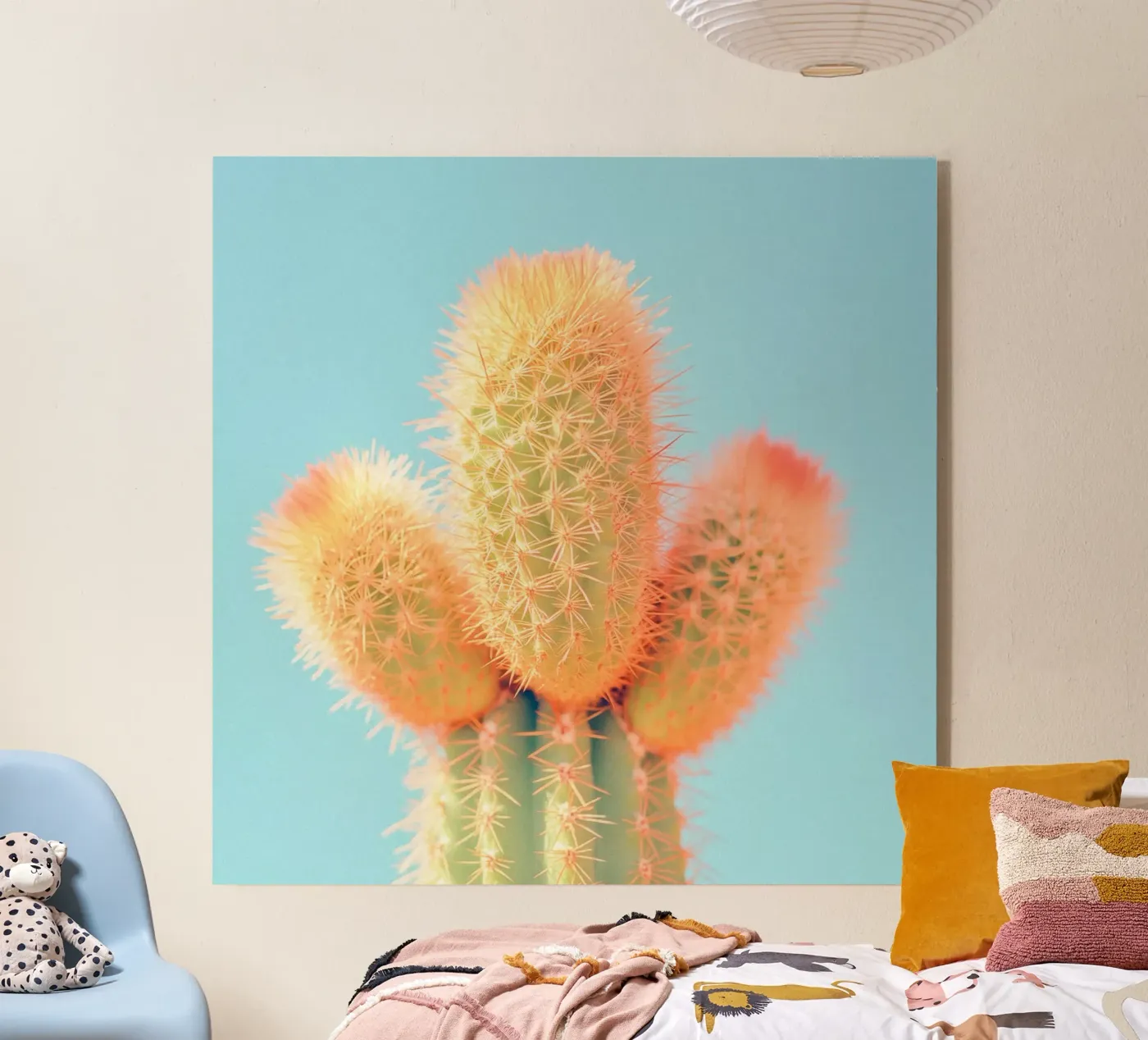 69 acryl van Pink California | Affiches & Posters