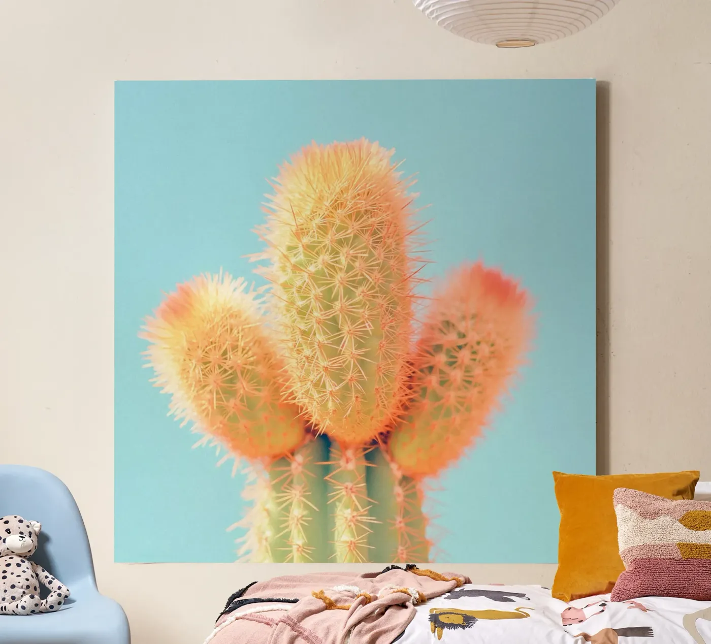 69 Leinwand von Pink California | Affiches & Posters