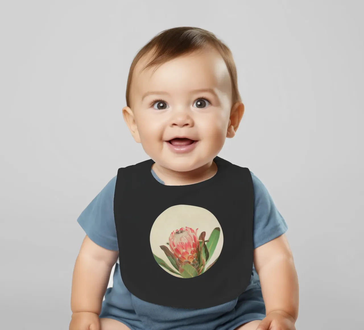 Pink Ice Babylätzchen von Cassia Beck Photography