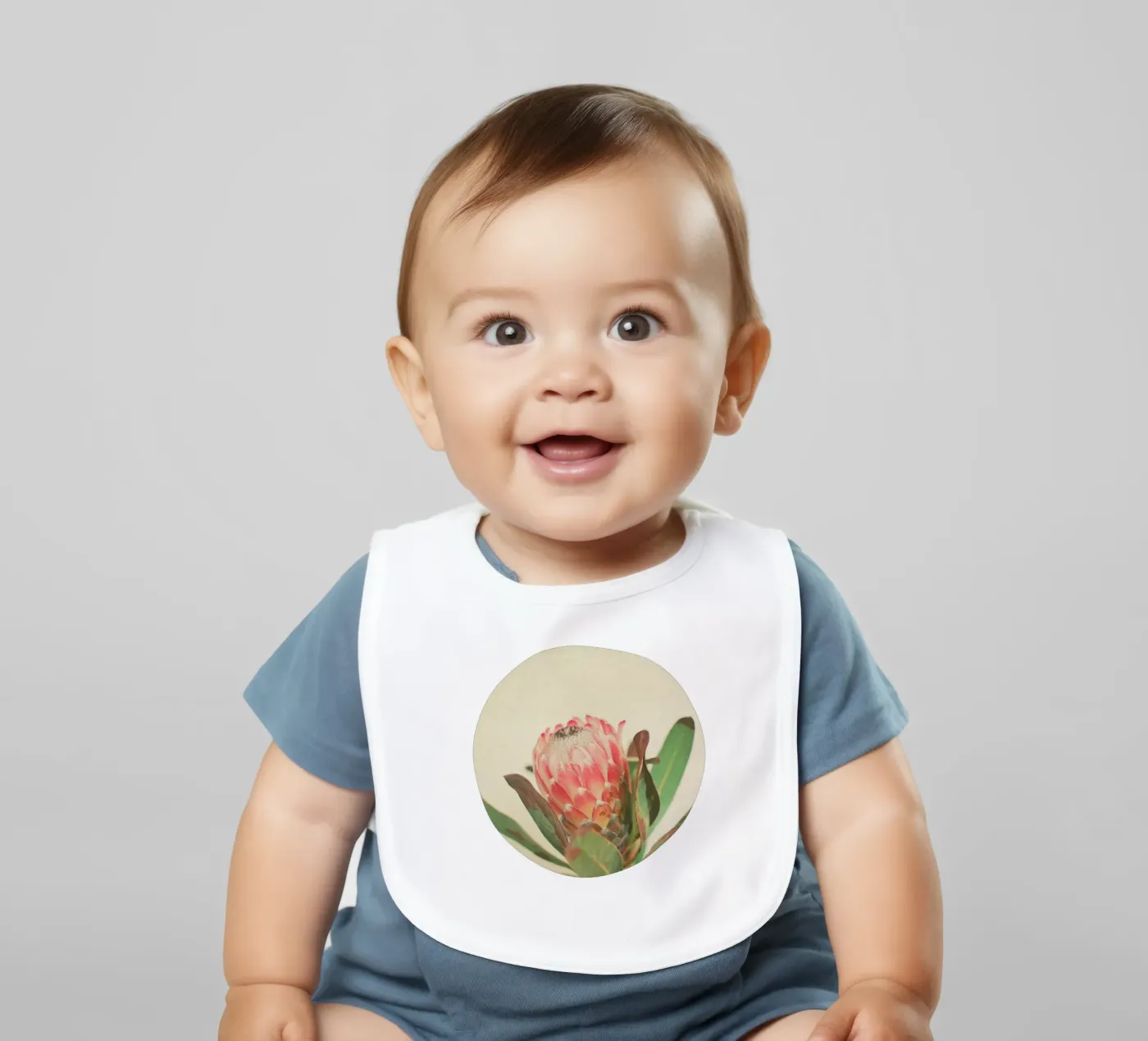 Rosa Eis Babylätzchen von Cassia Beck Photography